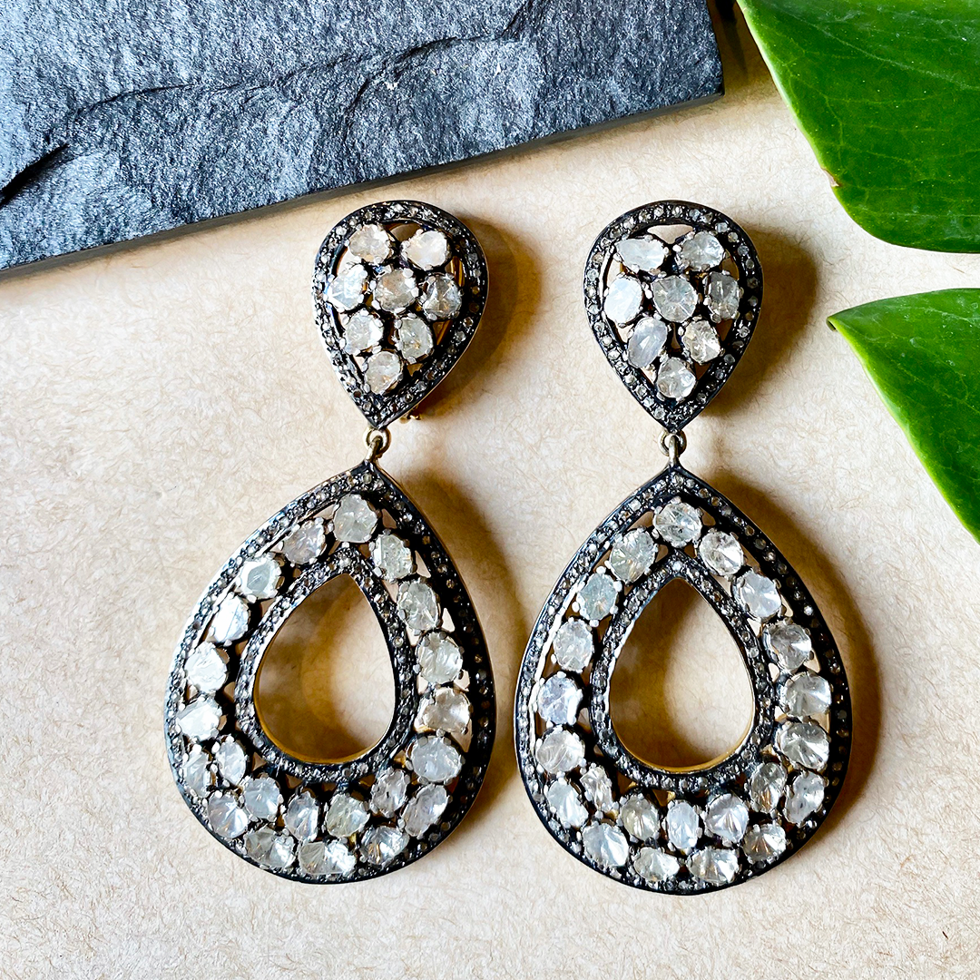 Enigma Polki Earrings