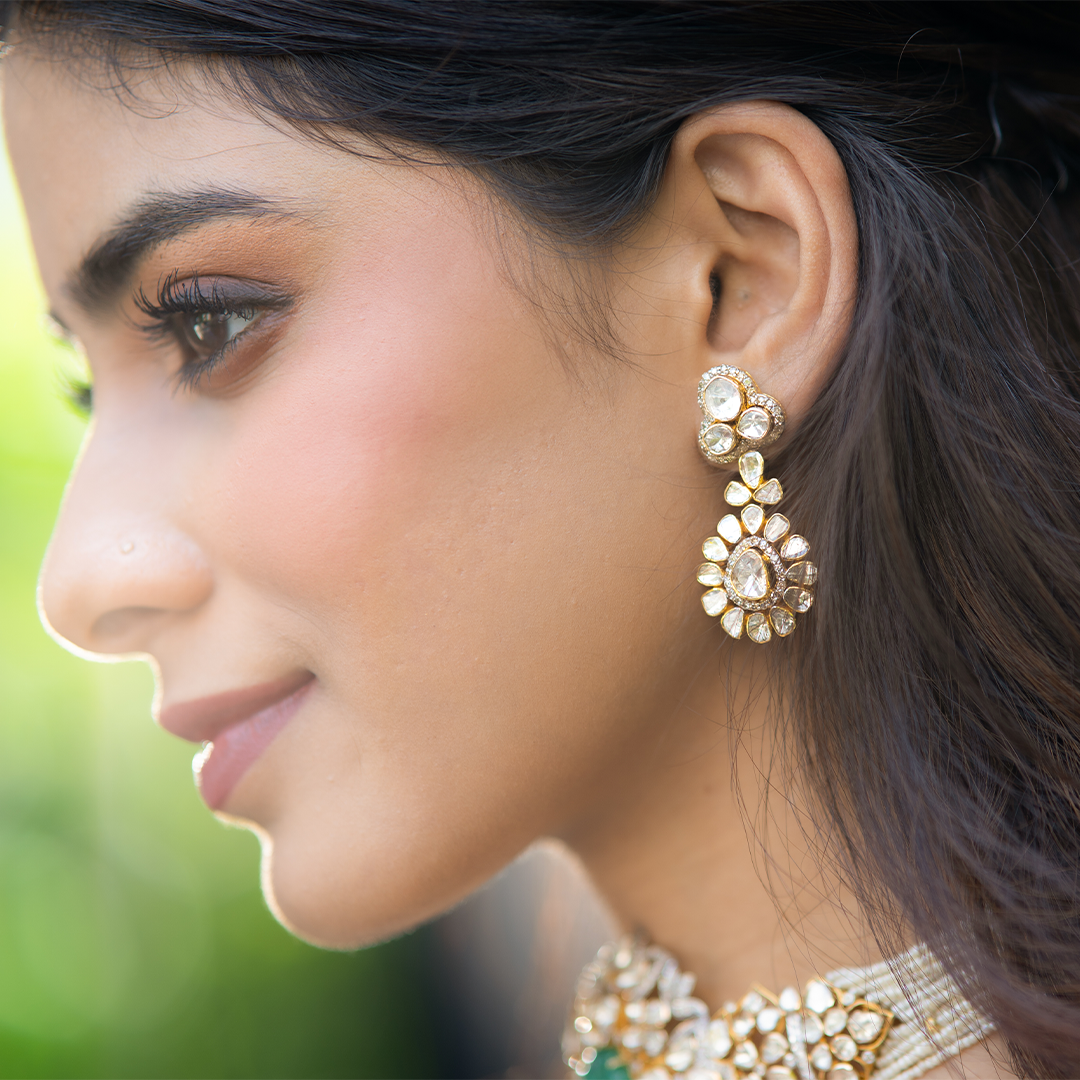 Kalki Polki Earrings