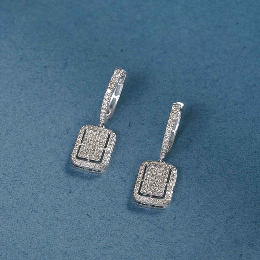 Prism Diamond Earrings
