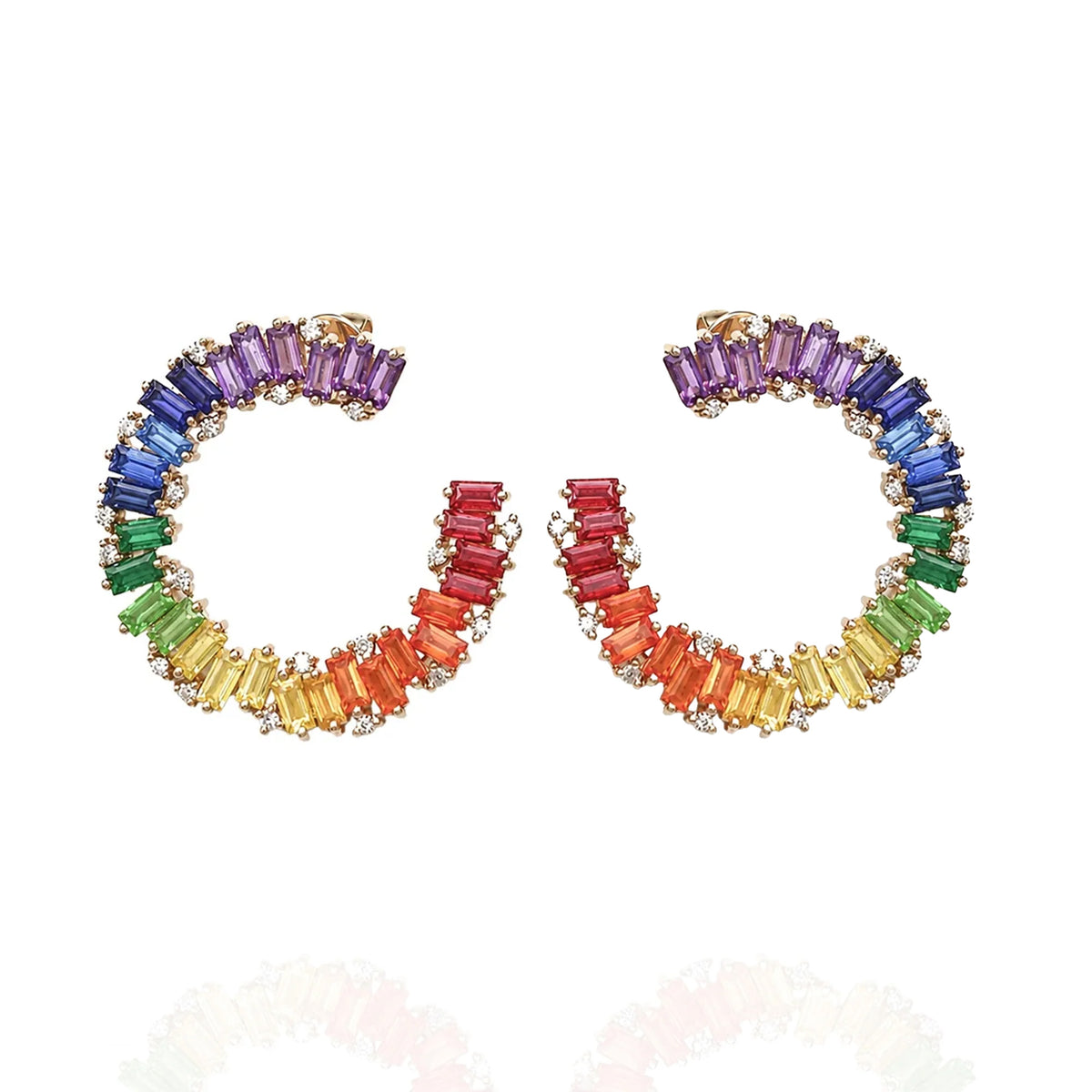 Skyline Crescents Earrings