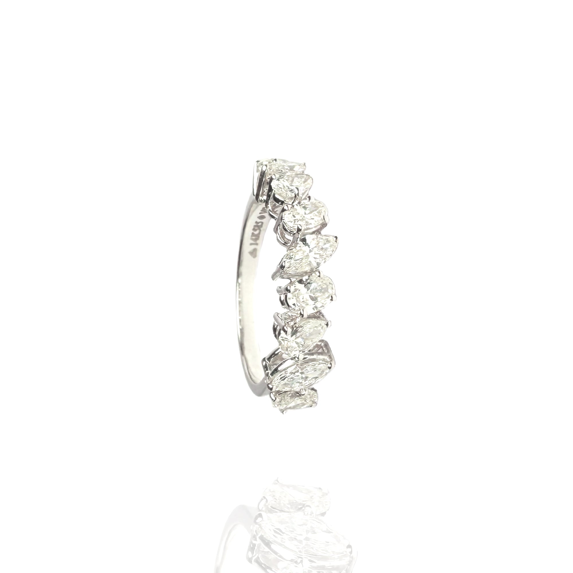 Marquise Oval Diamond Ring