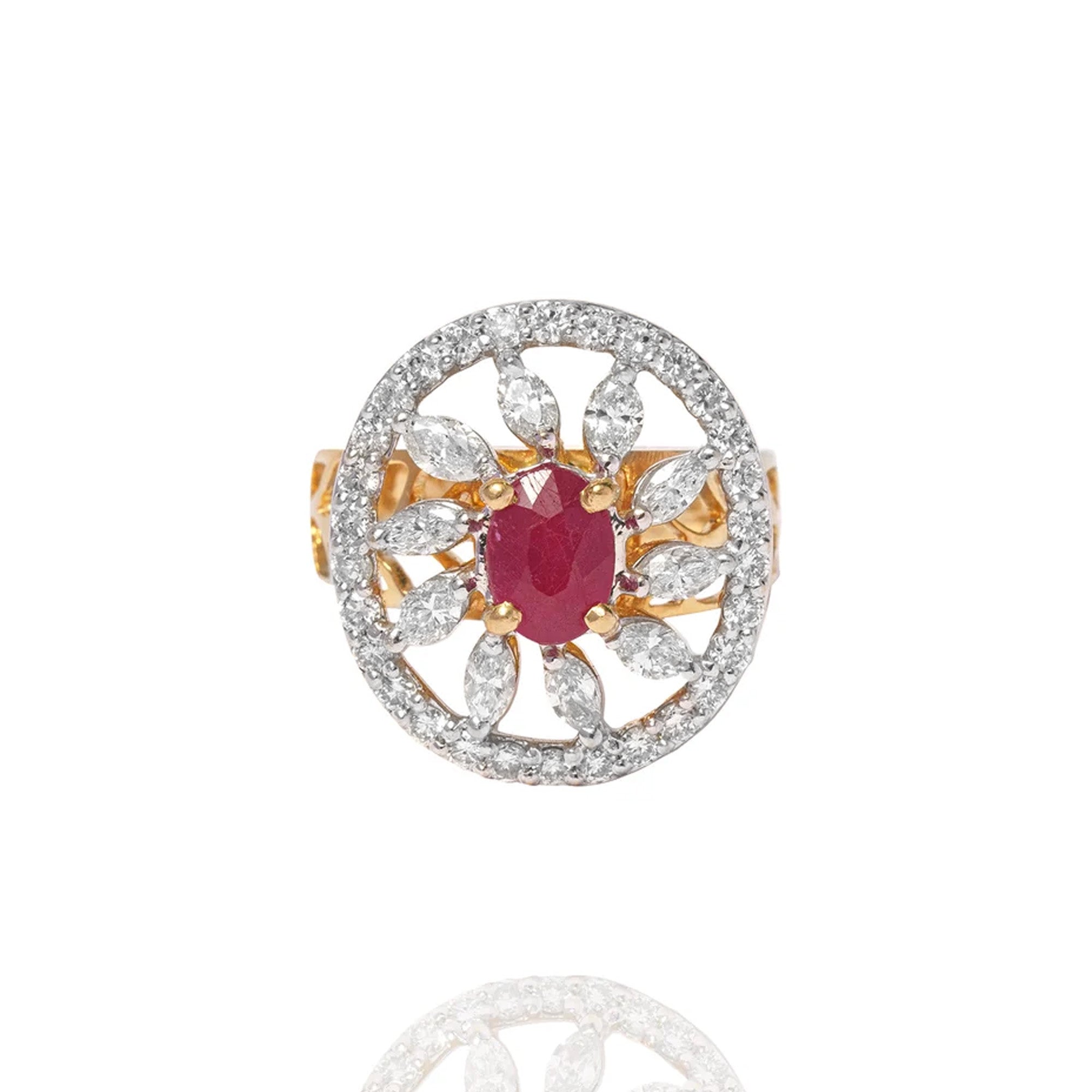 Patricia Diamond Ruby Ring