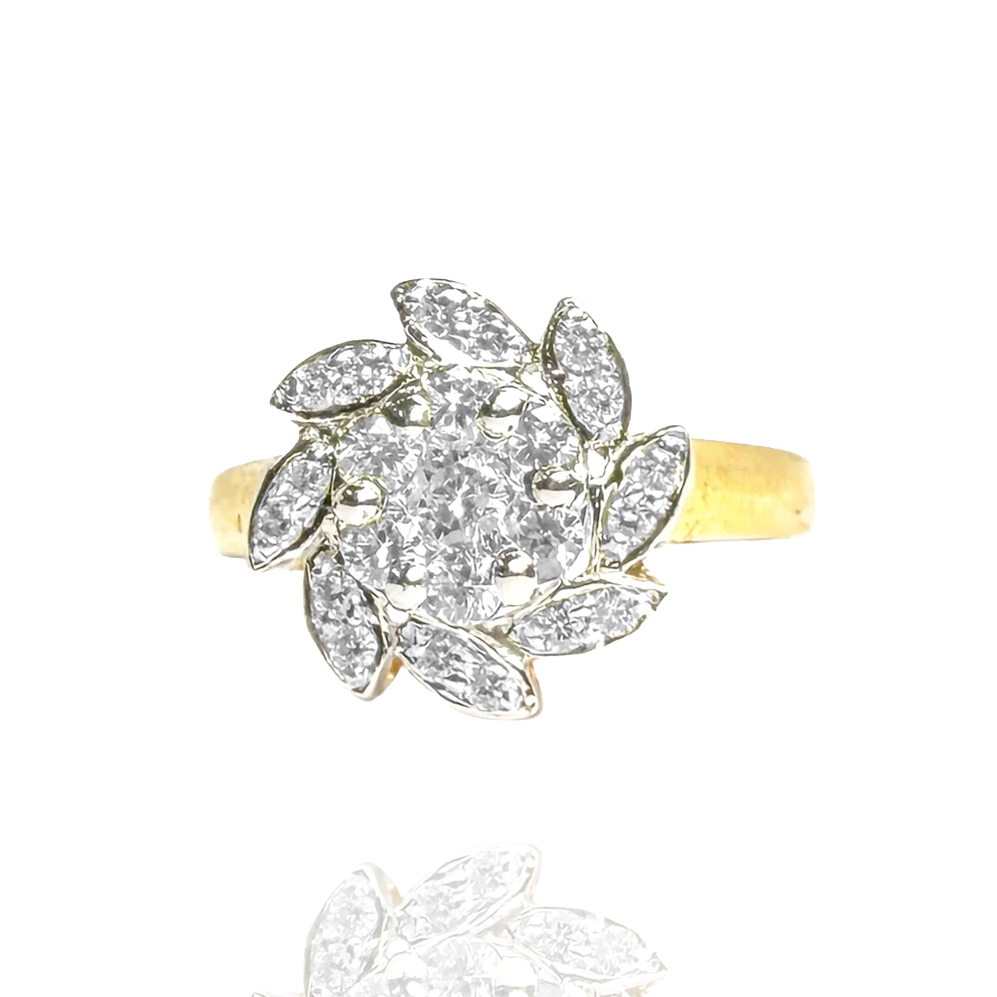 Fluer Diamond Ring