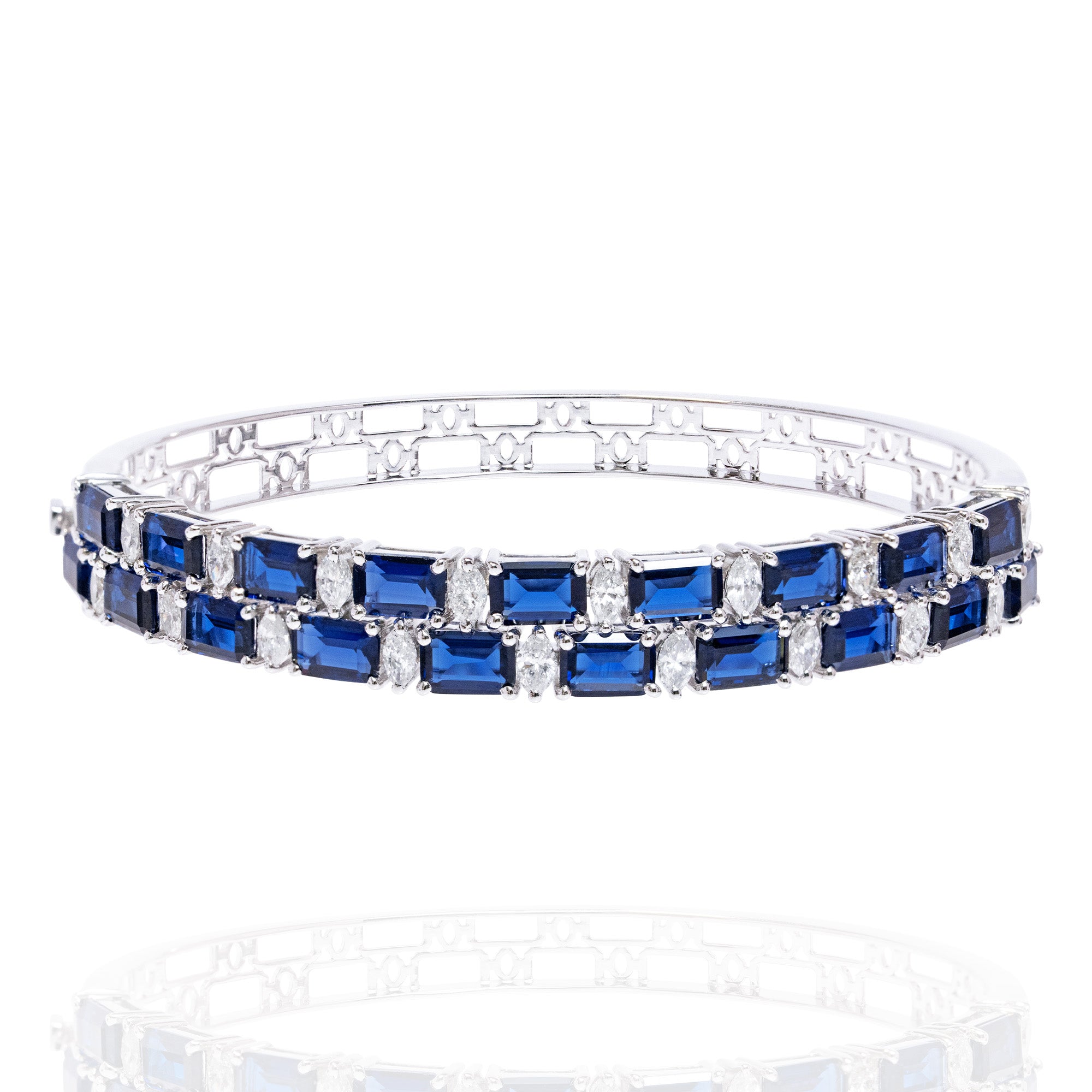 Azurelle diamond cuff
