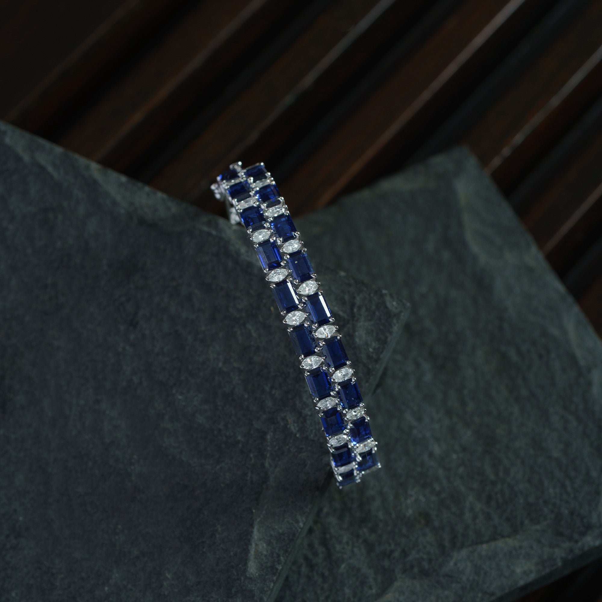 Azurelle diamond cuff