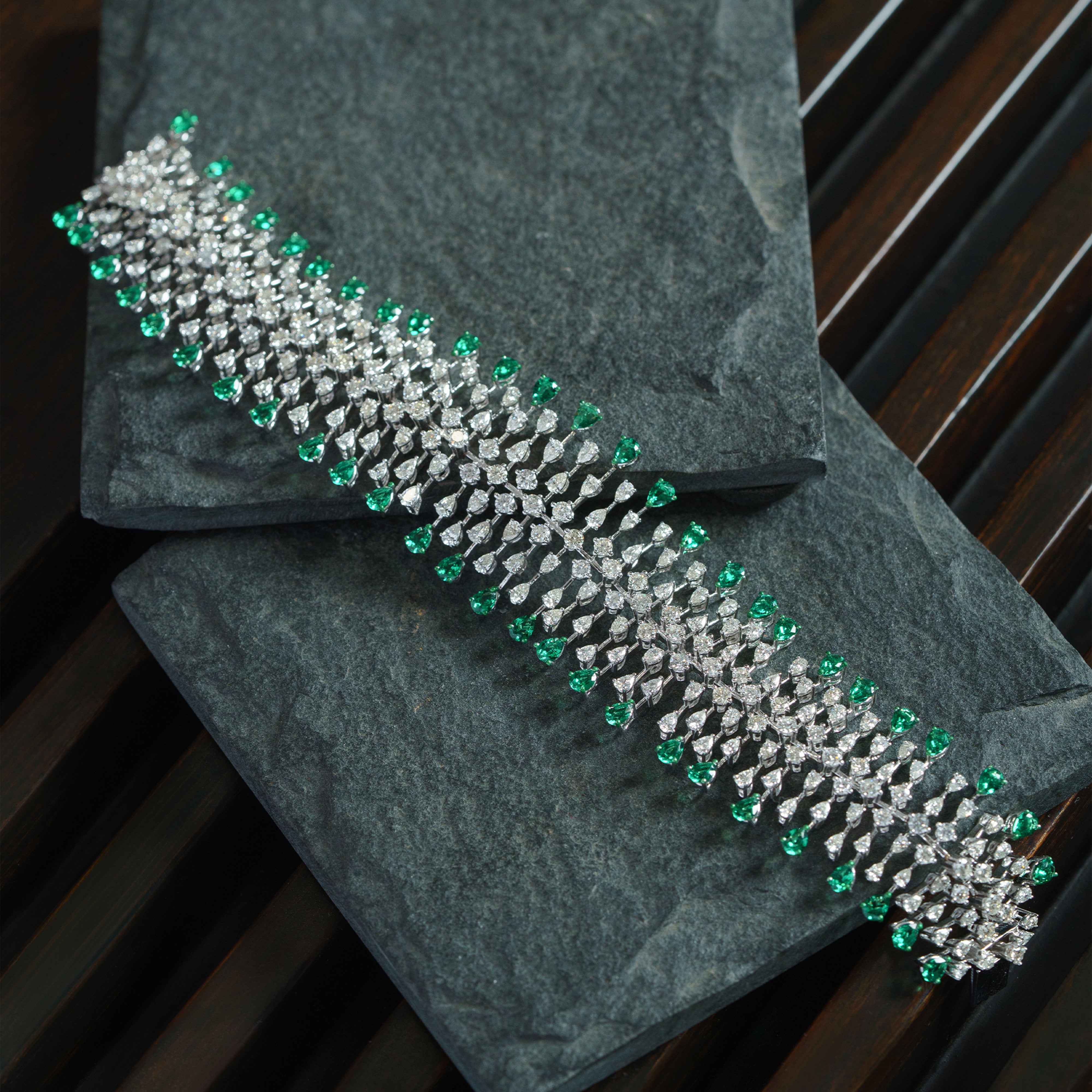 Emera Diamond Emerald Bracelet