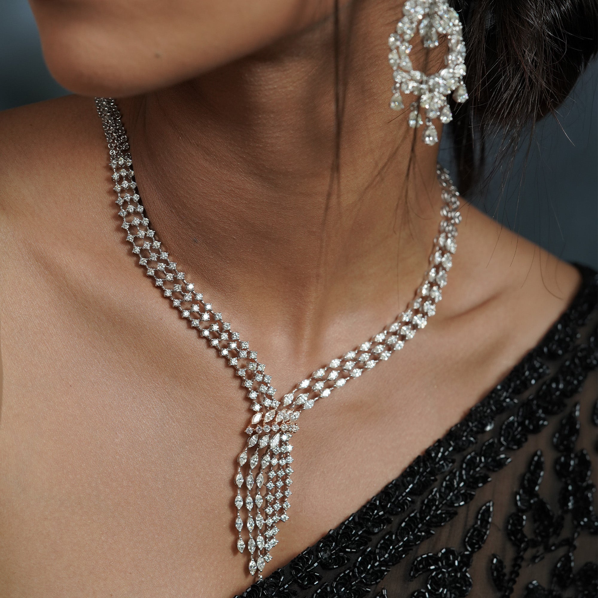 Opalina Diamond Necklace
