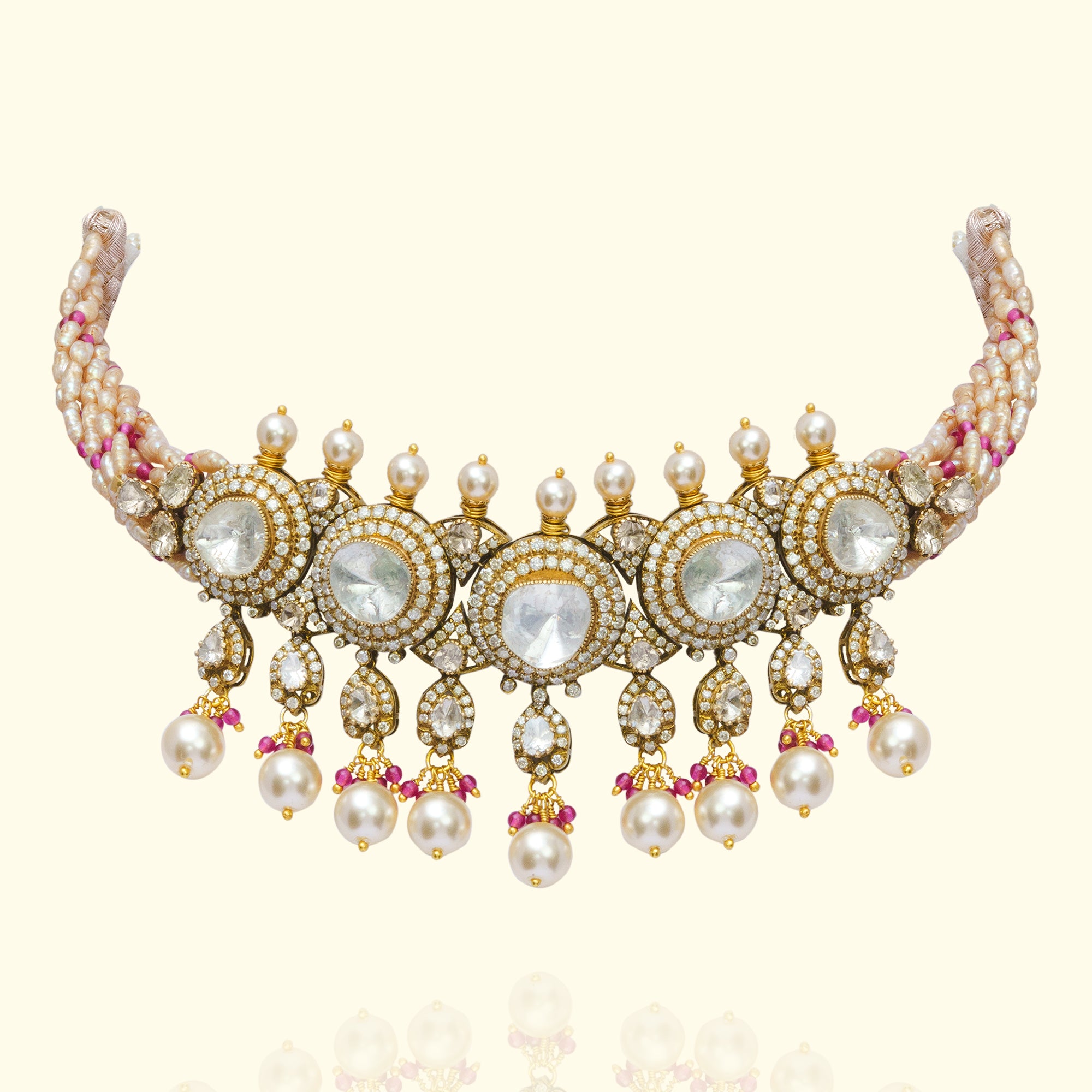 Zinia Polki Choker