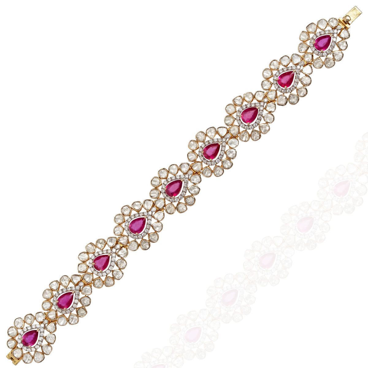 Eshira Polki Ruby Bracelet