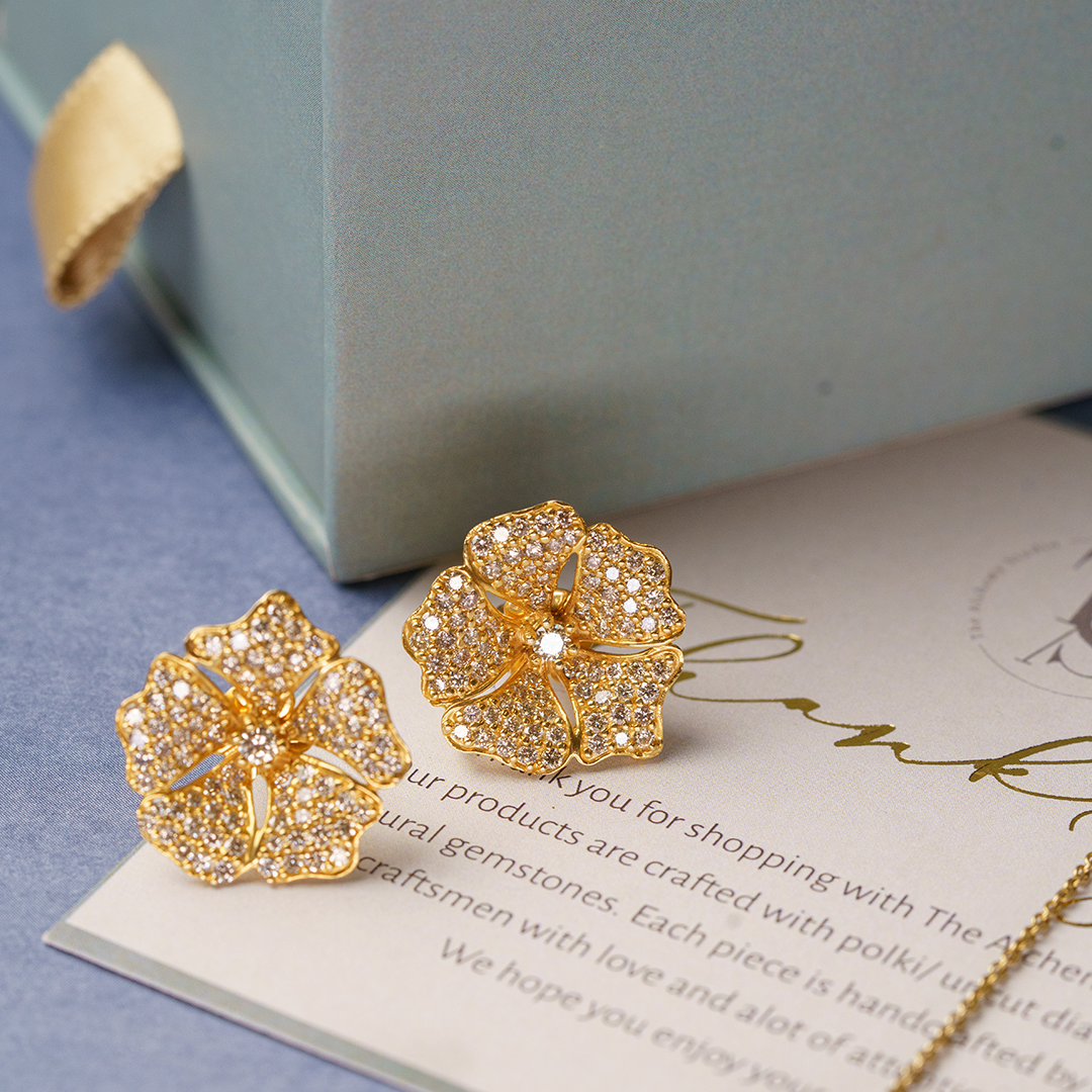 Floralis Diamond Earrings