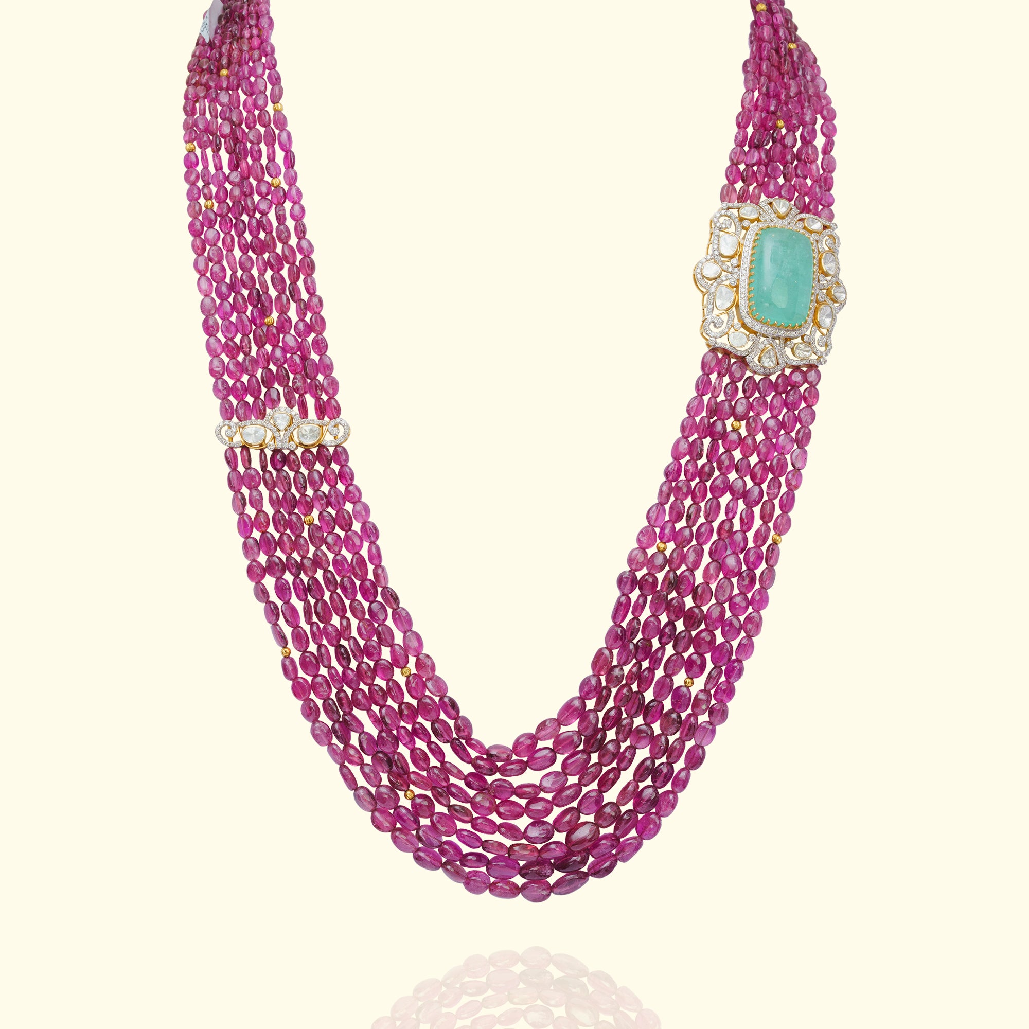 Anaya Polki tourmaline Necklace