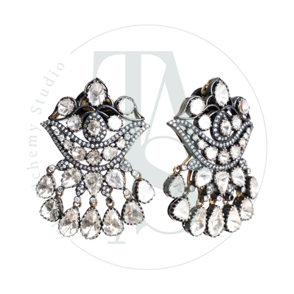Ayla Uncut Diamond Earrings