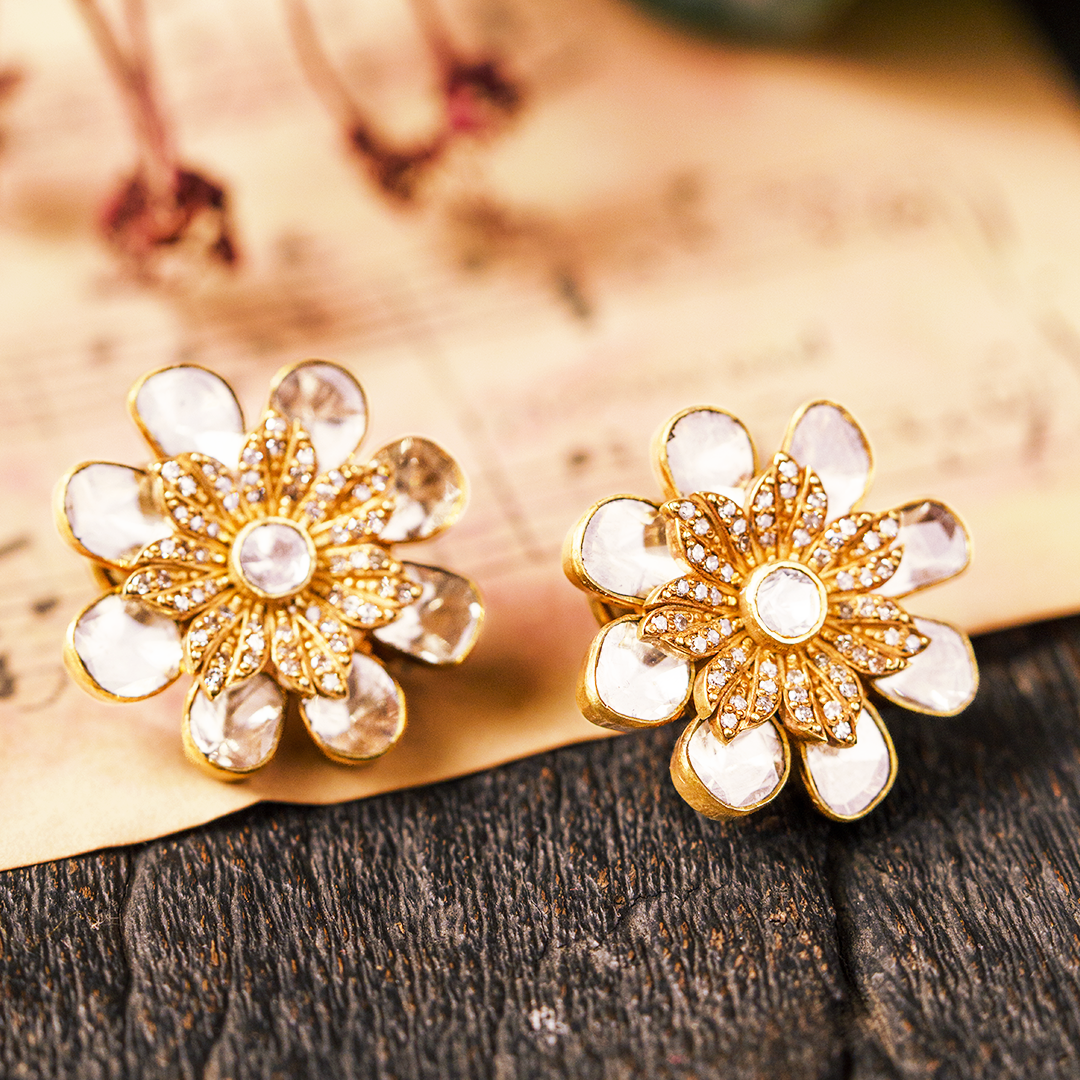Camillia Polki Earrings