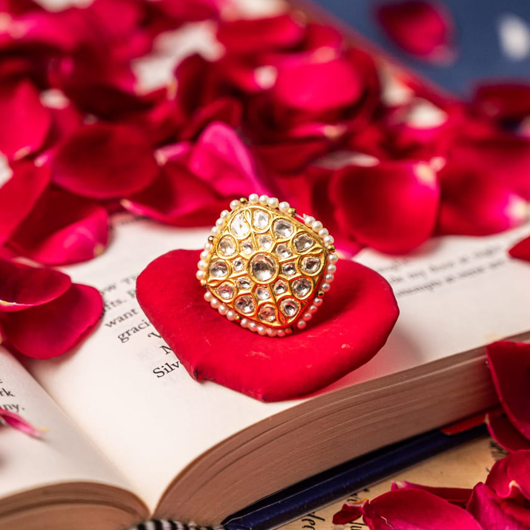 Advika Polki Ring