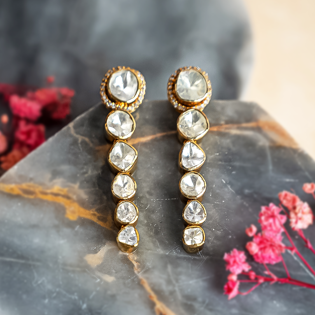 Cosmos Polki Earrings