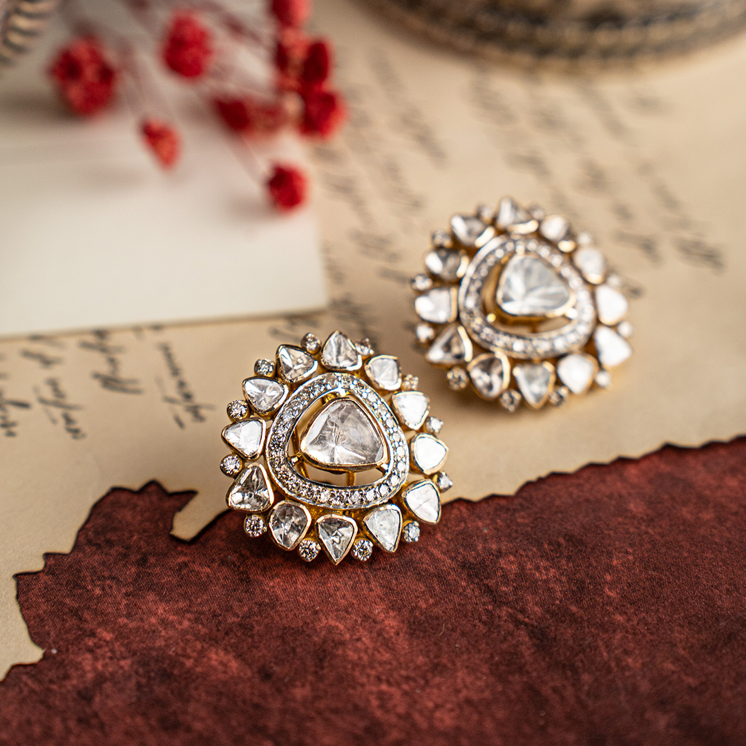 Amira Polki Earrings