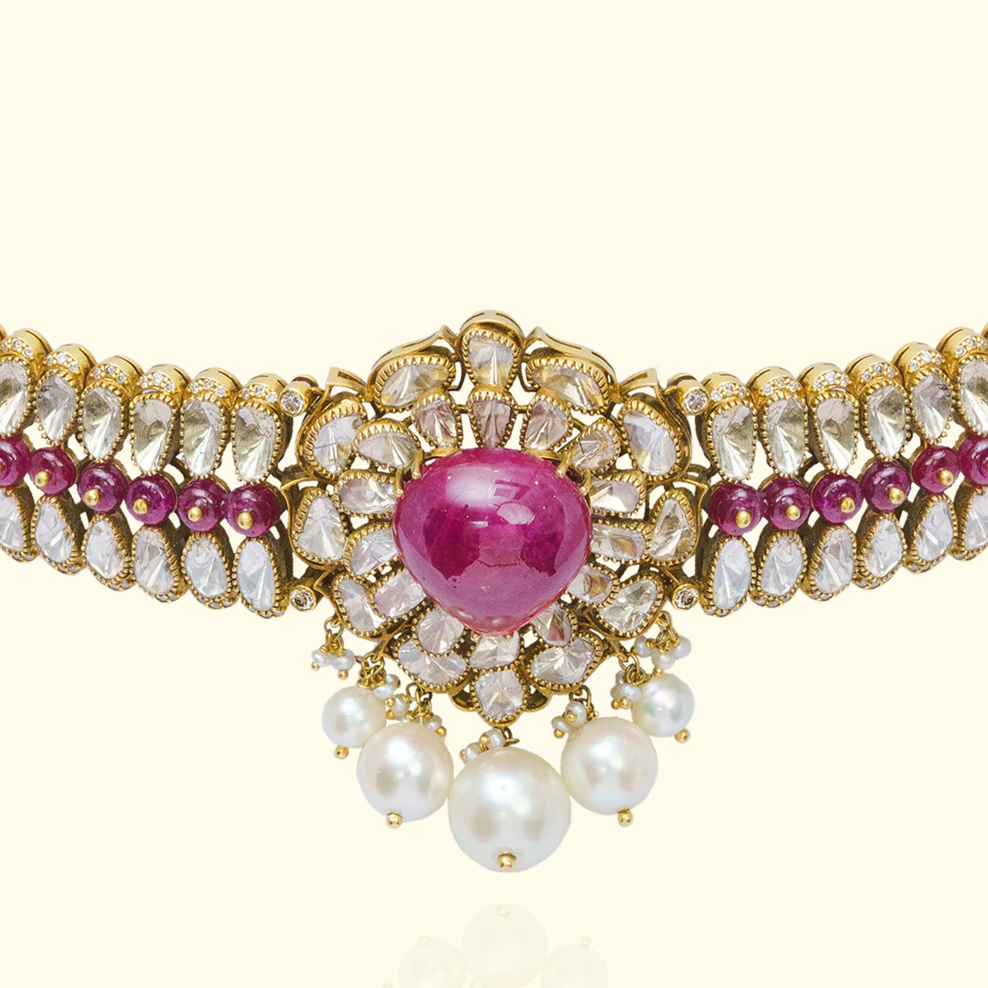 Sehar Ruby Polki Choker