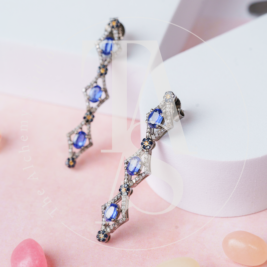 Aura Sapphire Earrings