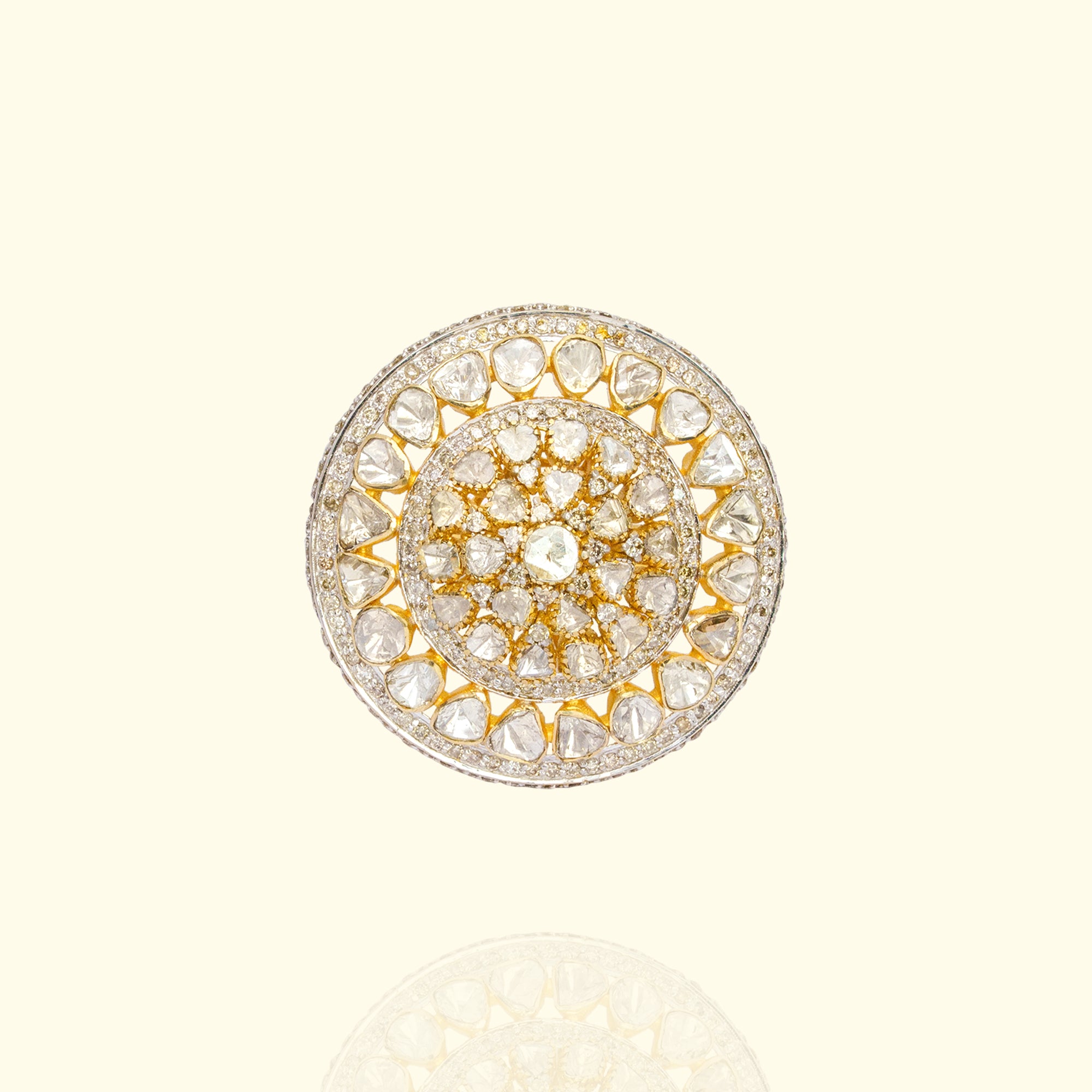Indrani Polki Ring
