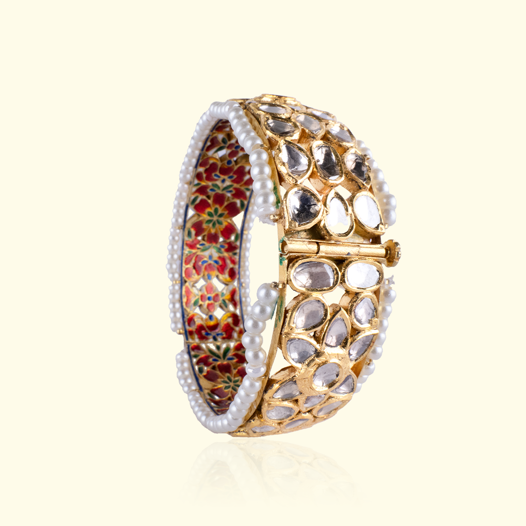 Ishwari Polki Bangles