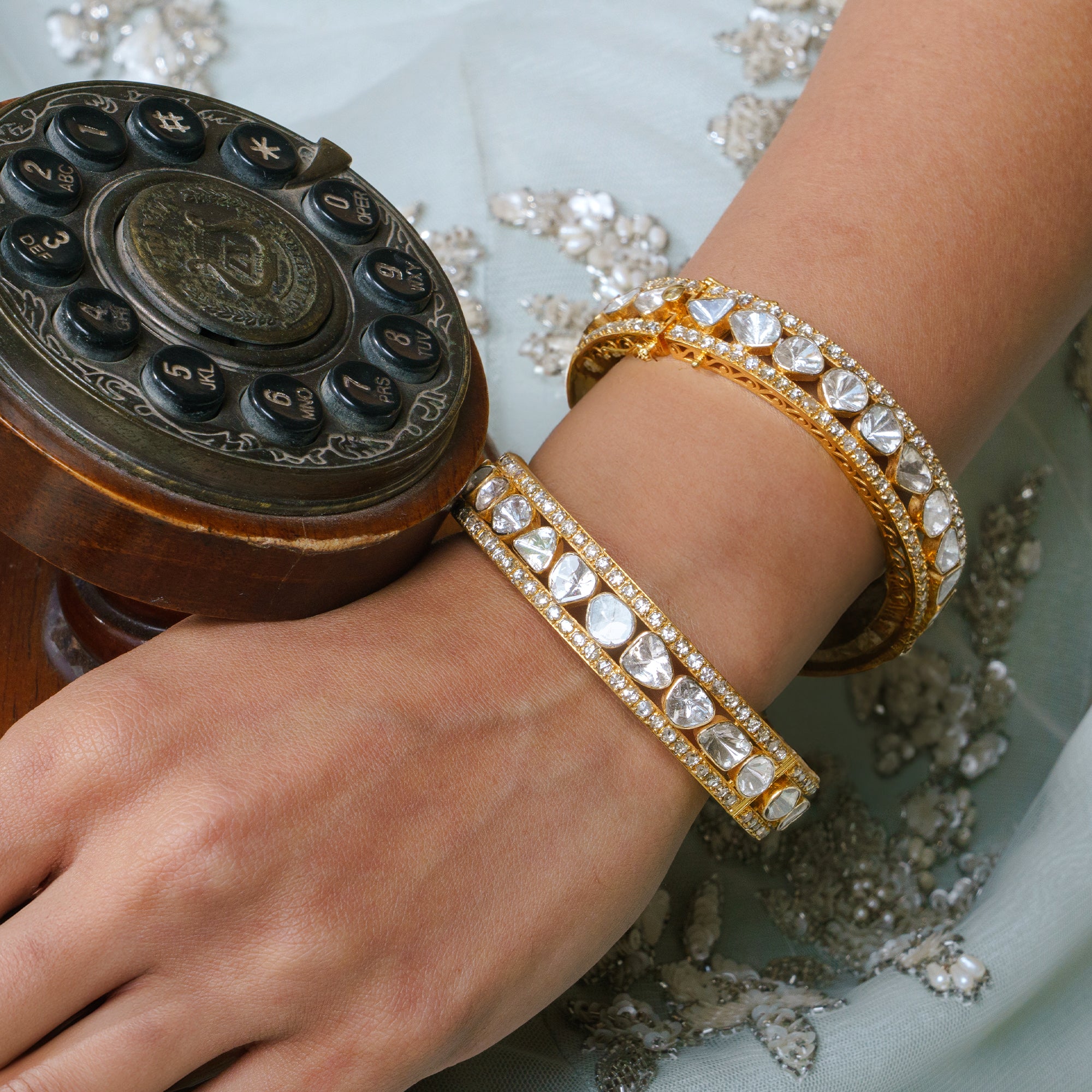Chandrika Polki Bangle
