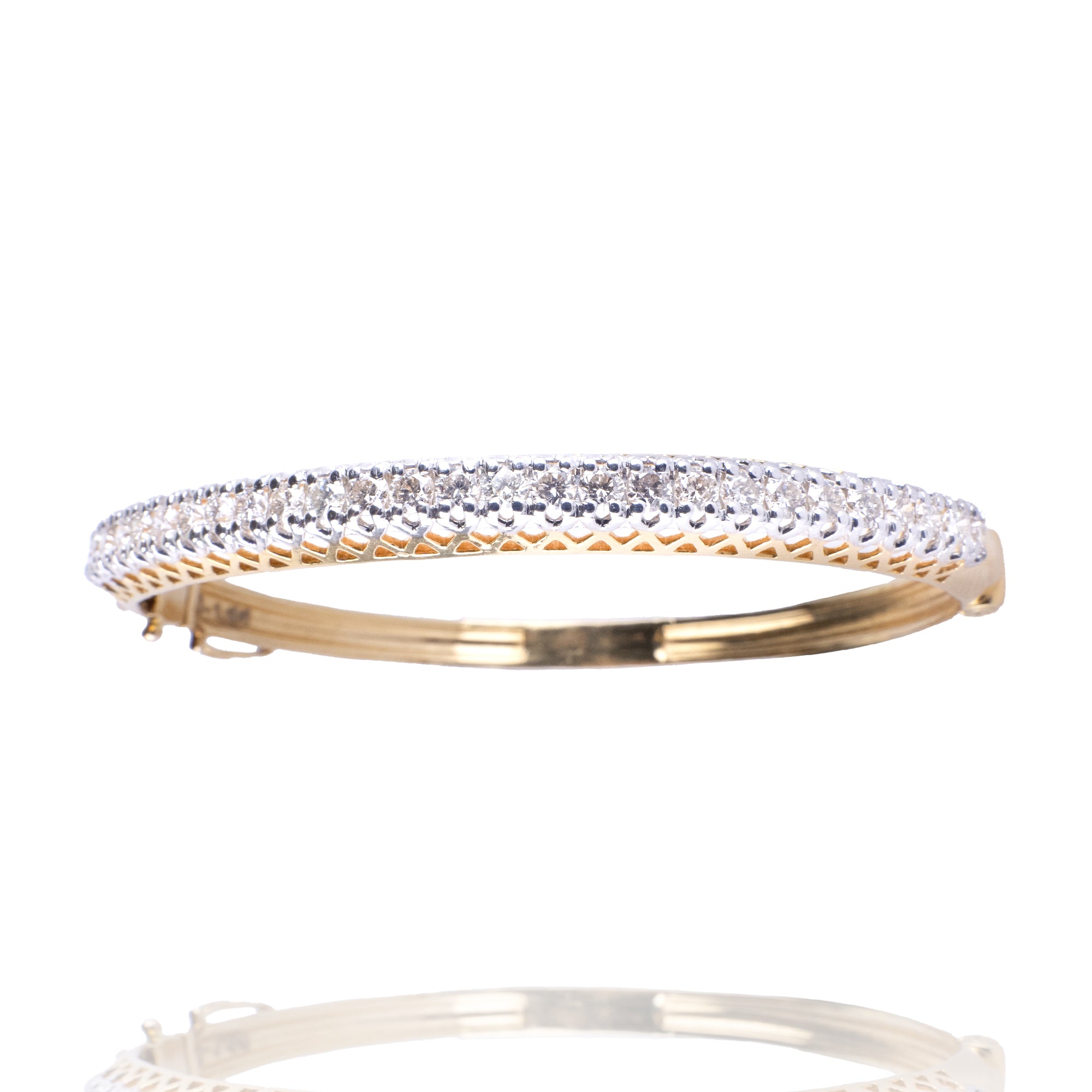 Diamond gold bracelet, modern luxury designer fine jewellery India