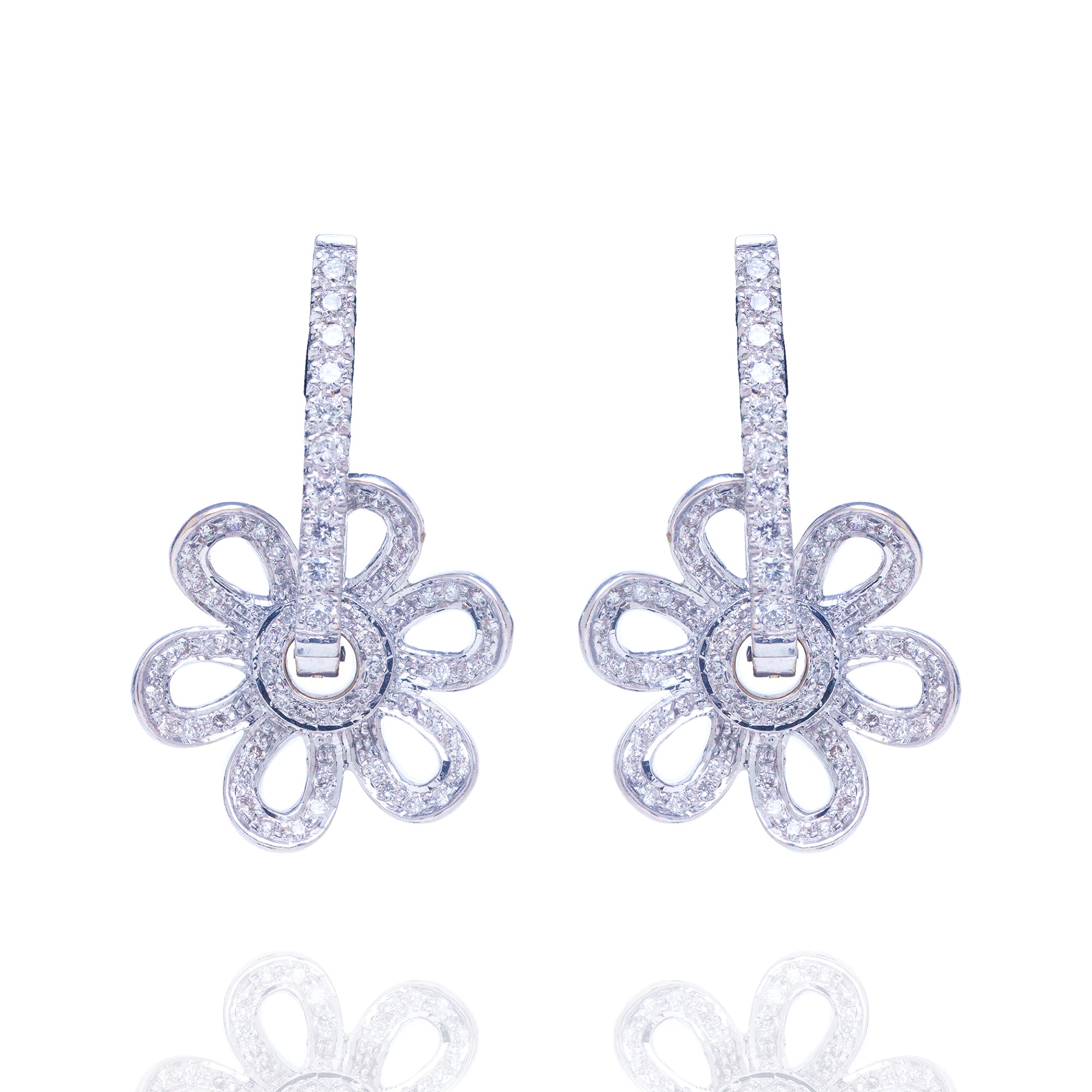 Daisy diamond Earrings