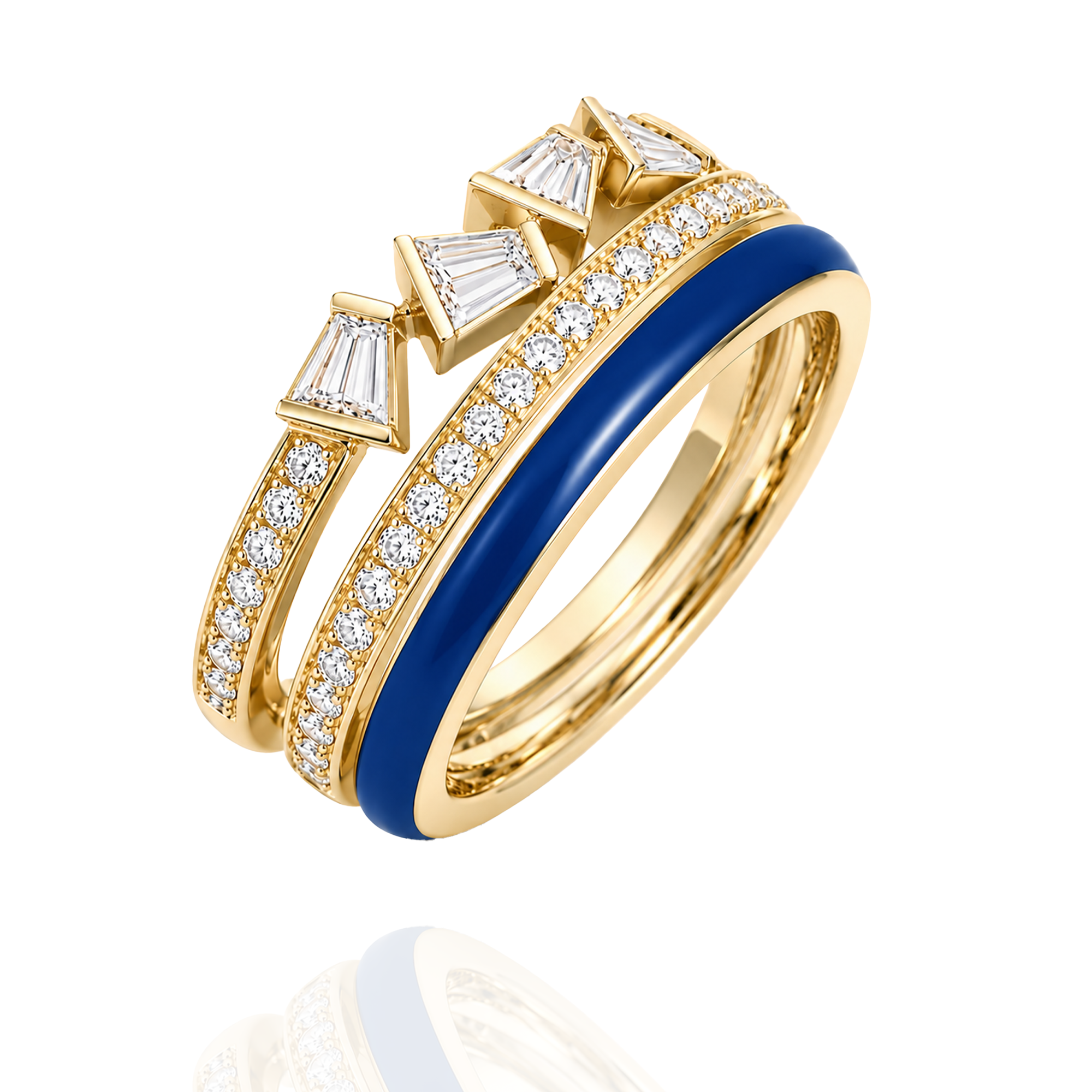 Cosmic Tier Diamond Ring