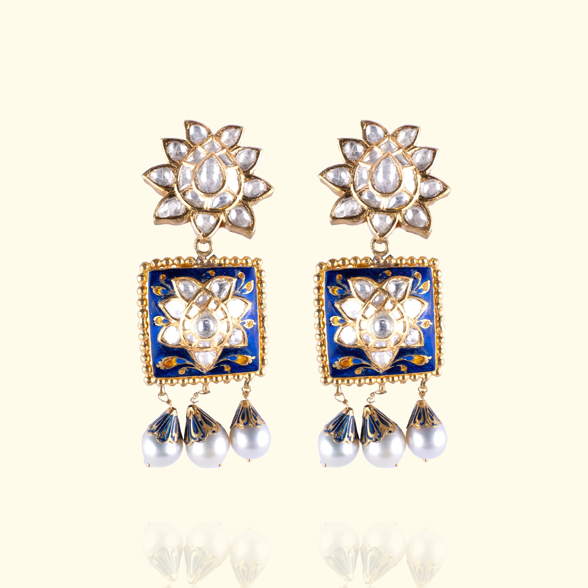 Sarang Polki Earrings