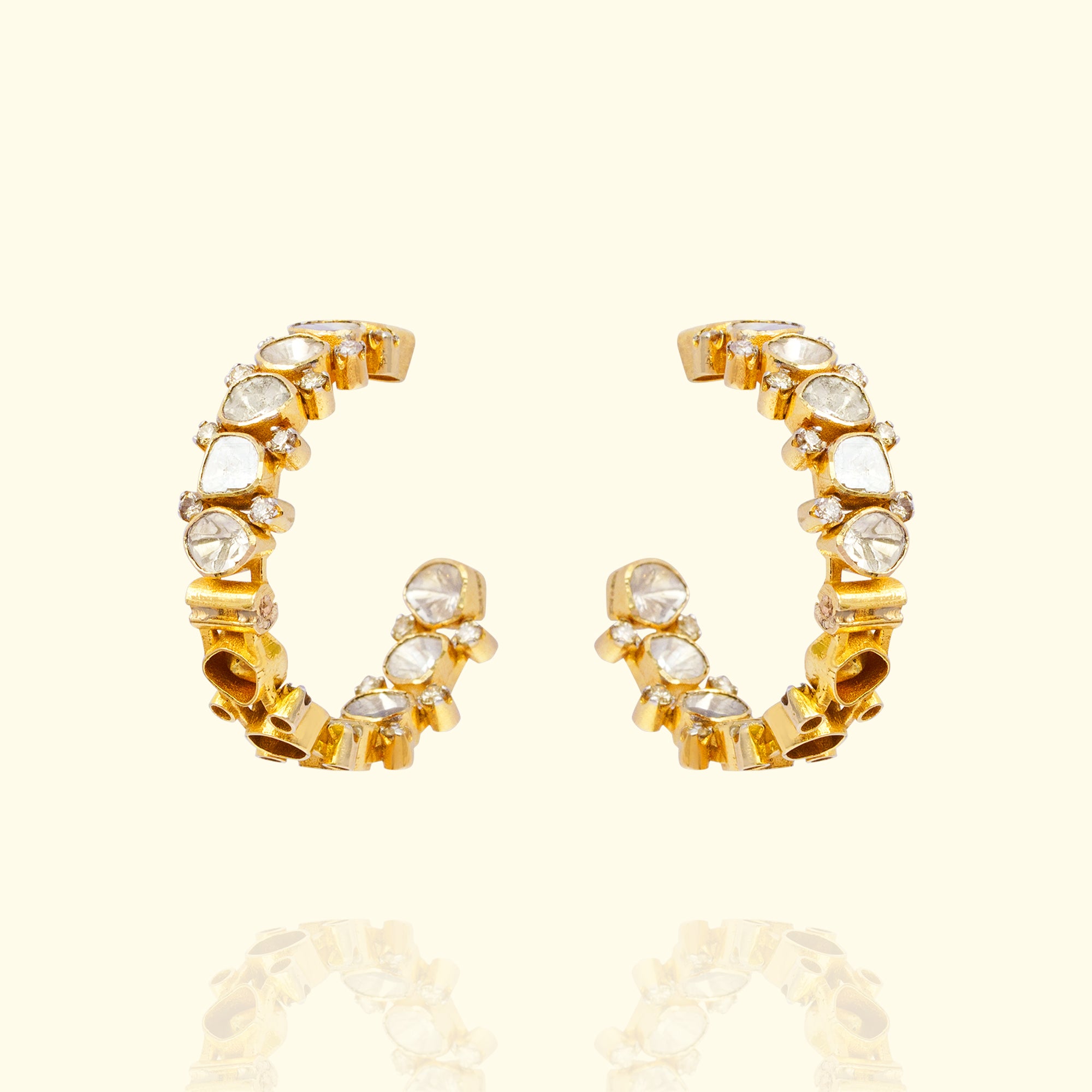 Zevira Polki Hoops