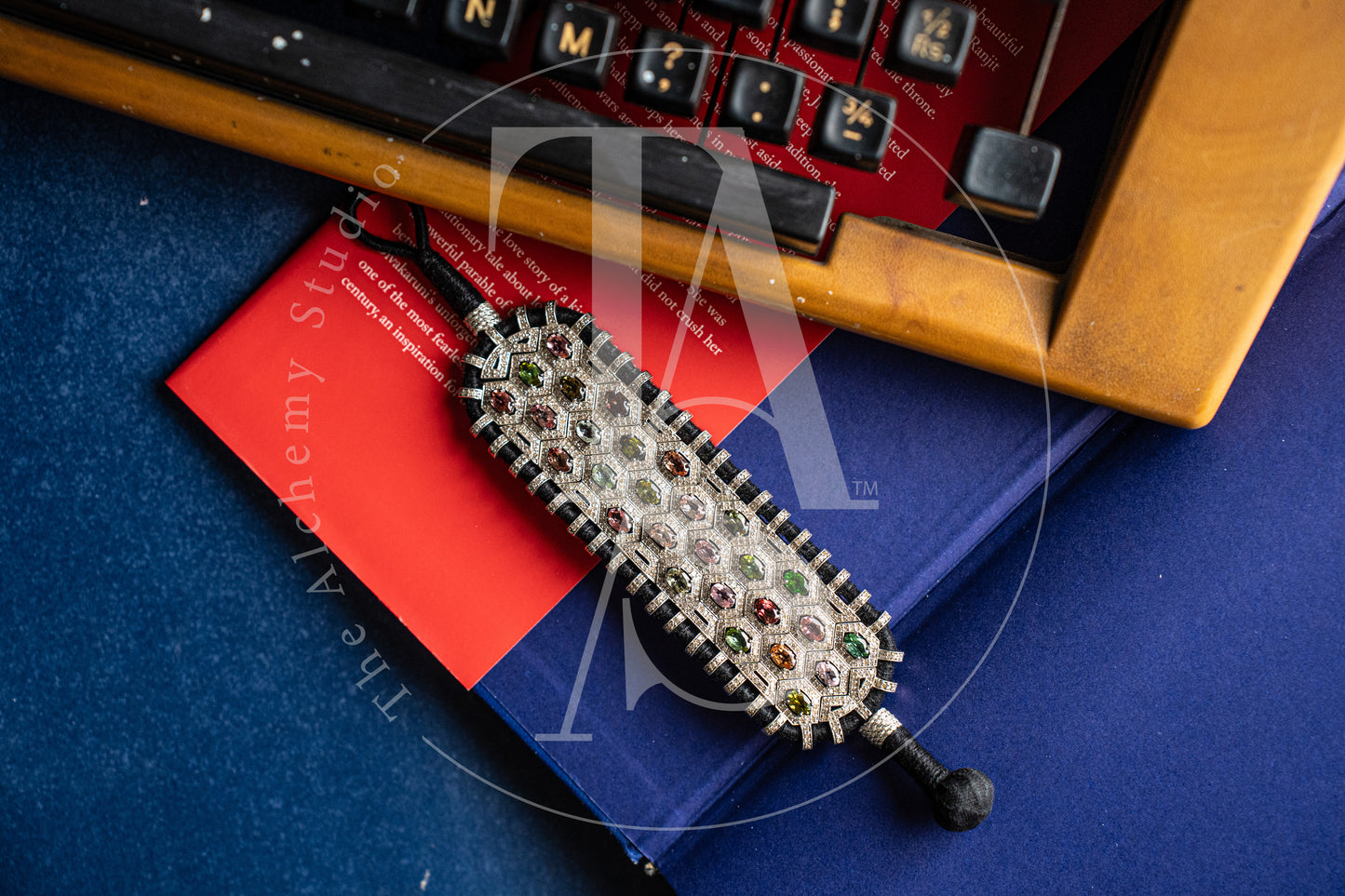 Riley Multi Tourmaline and Diamond Bracelet