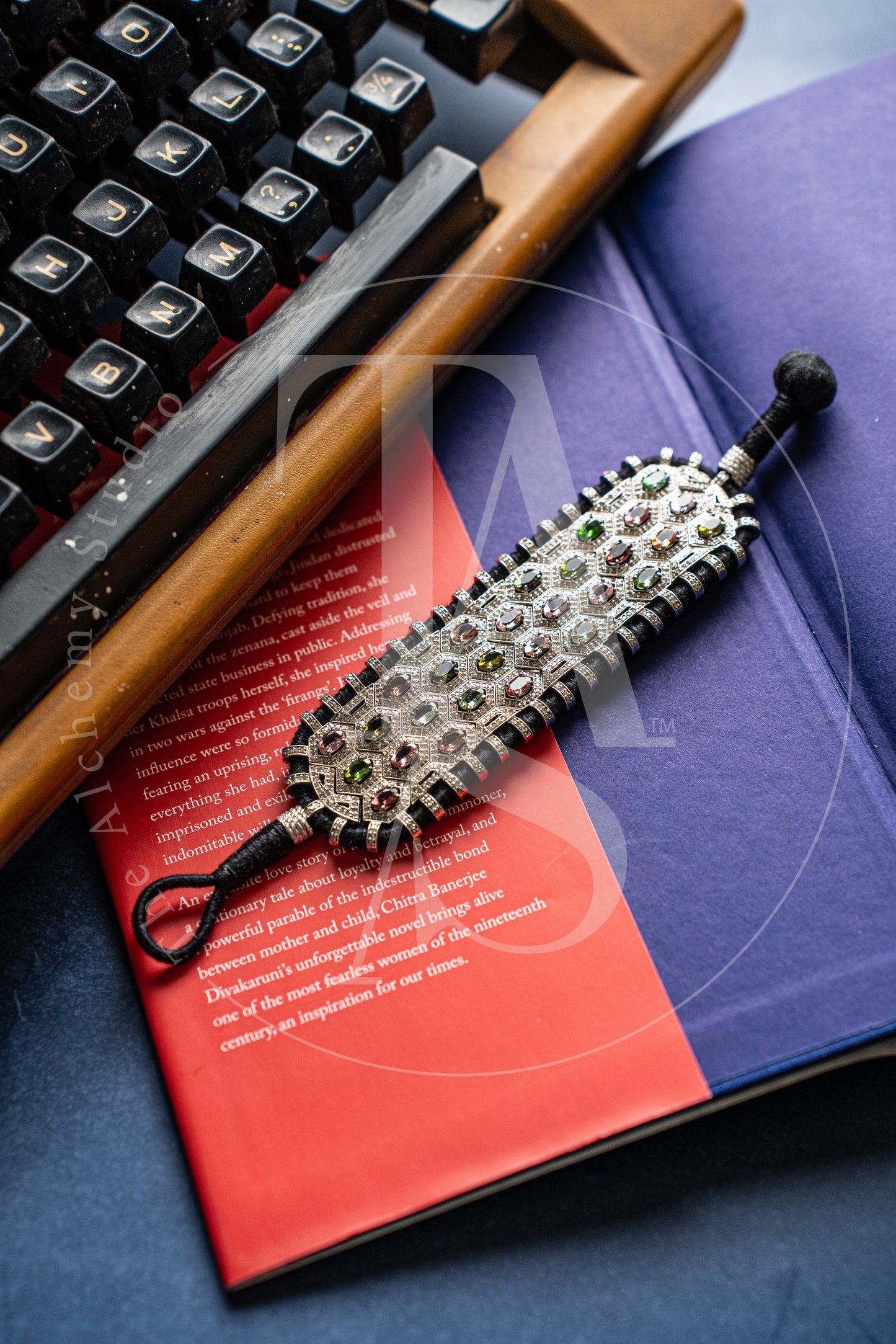 Riley Multi Tourmaline and Diamond Bracelet