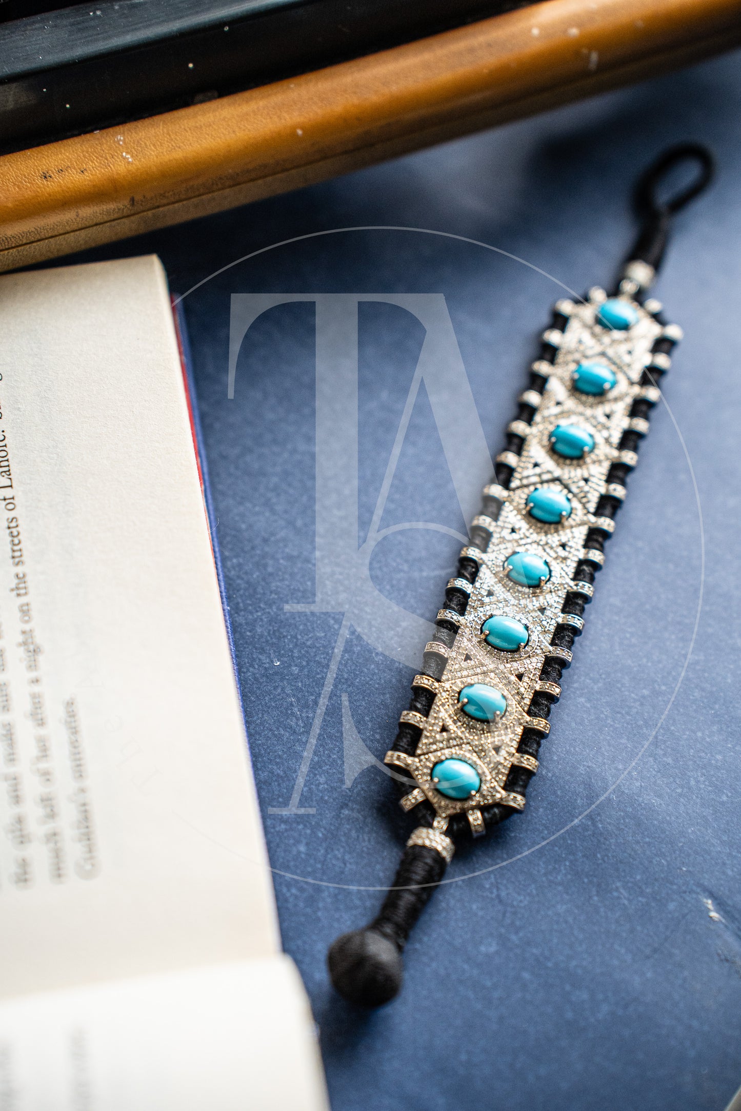 Alcina Turquoise and Diamond Bracelet