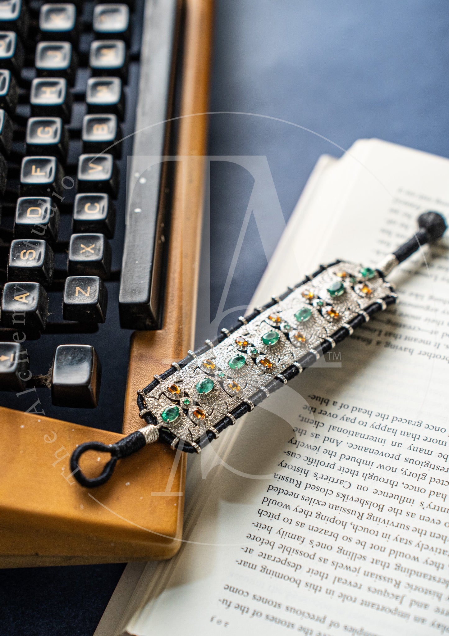 Irene Emerald, Yellow Sapphire and Diamond Bracelet