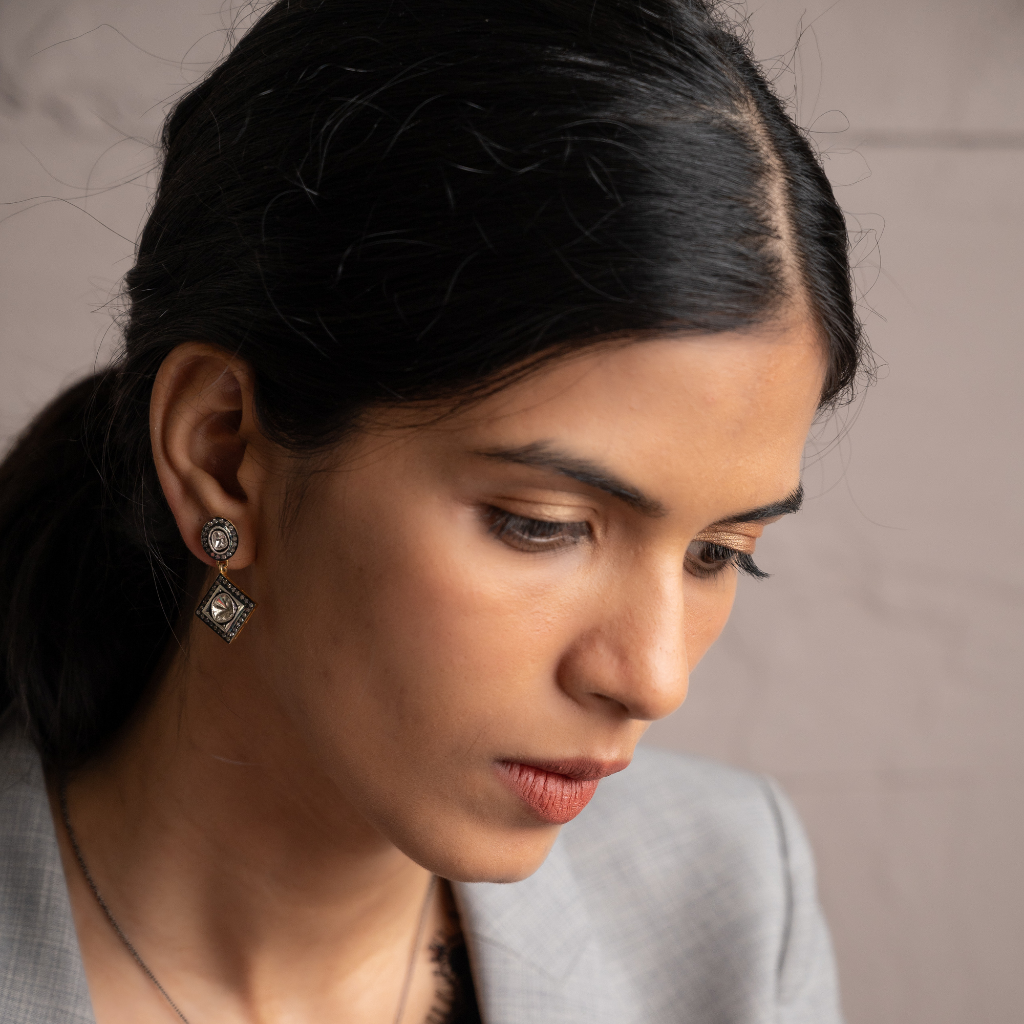 Levi Polki Earrings