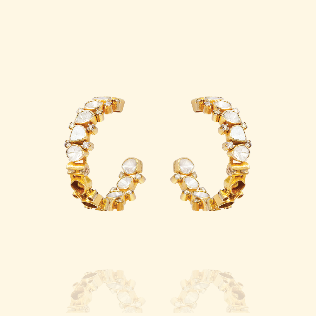 Zevira Polki Hoops