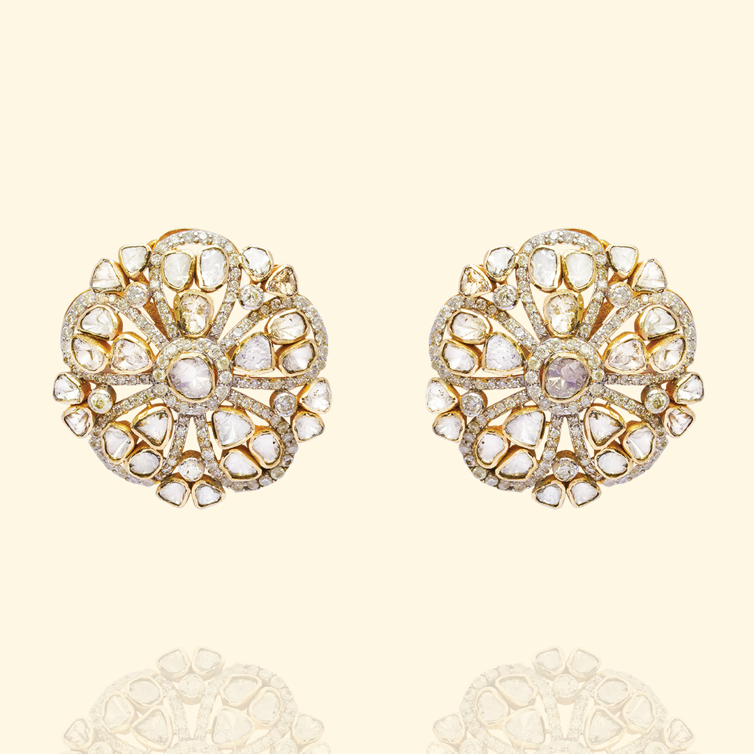 Reet Polki Earrings