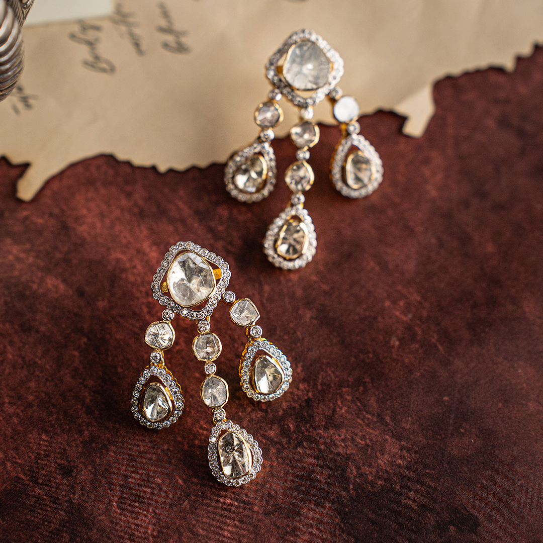 Elan Polki Earrings