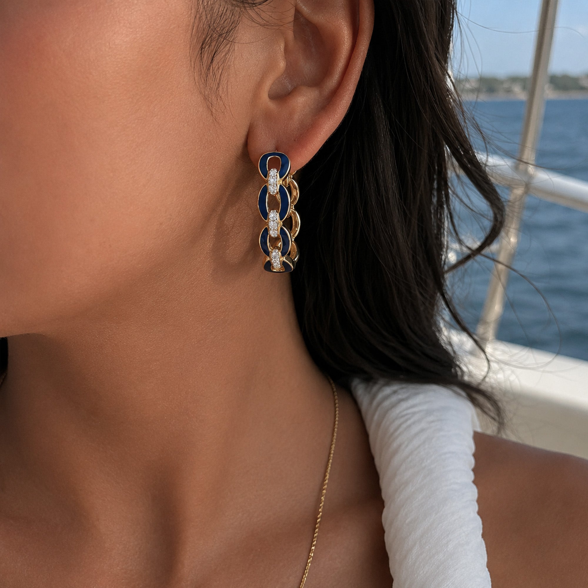Endless Sequence Diamond Earrings