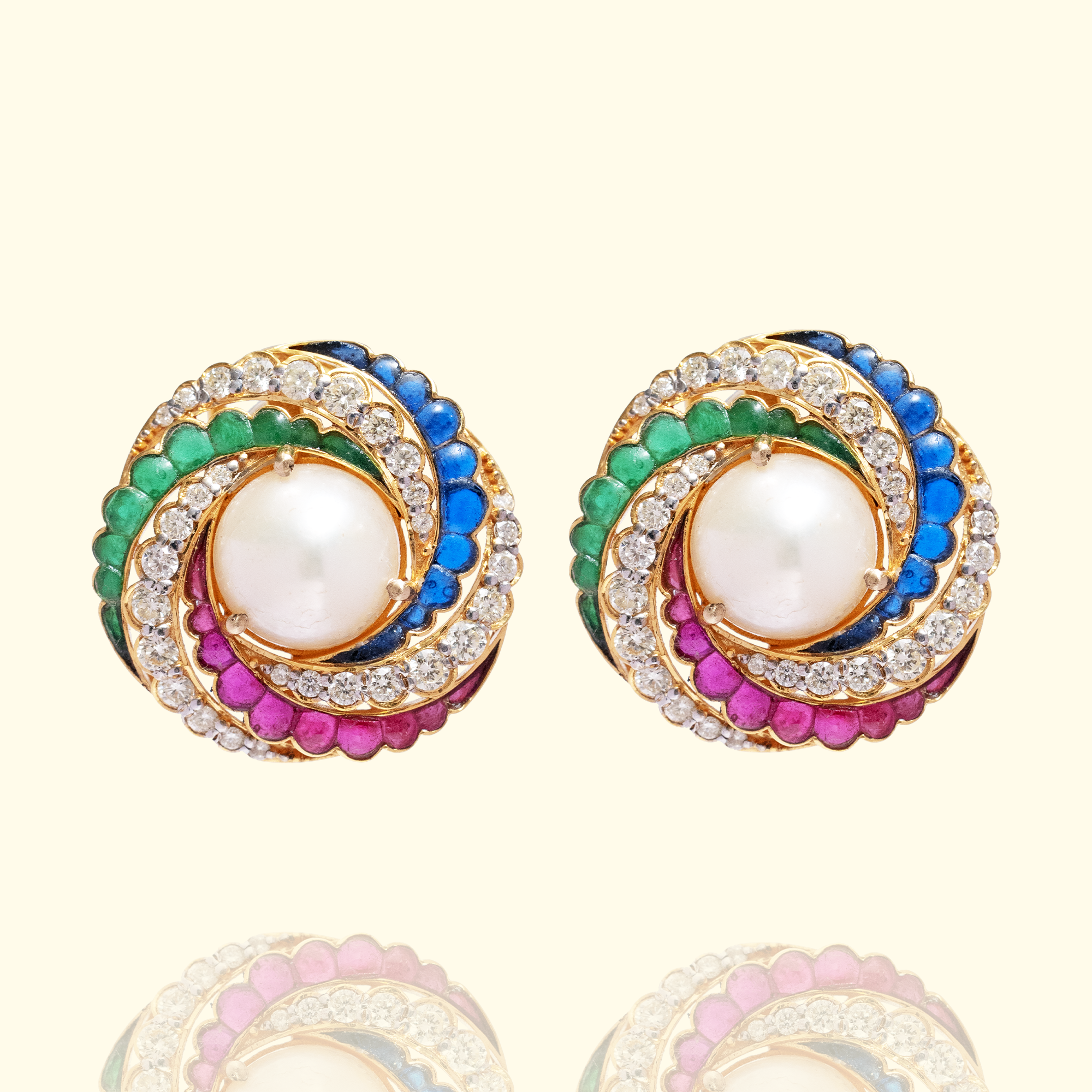Aisha Pearl Earrings