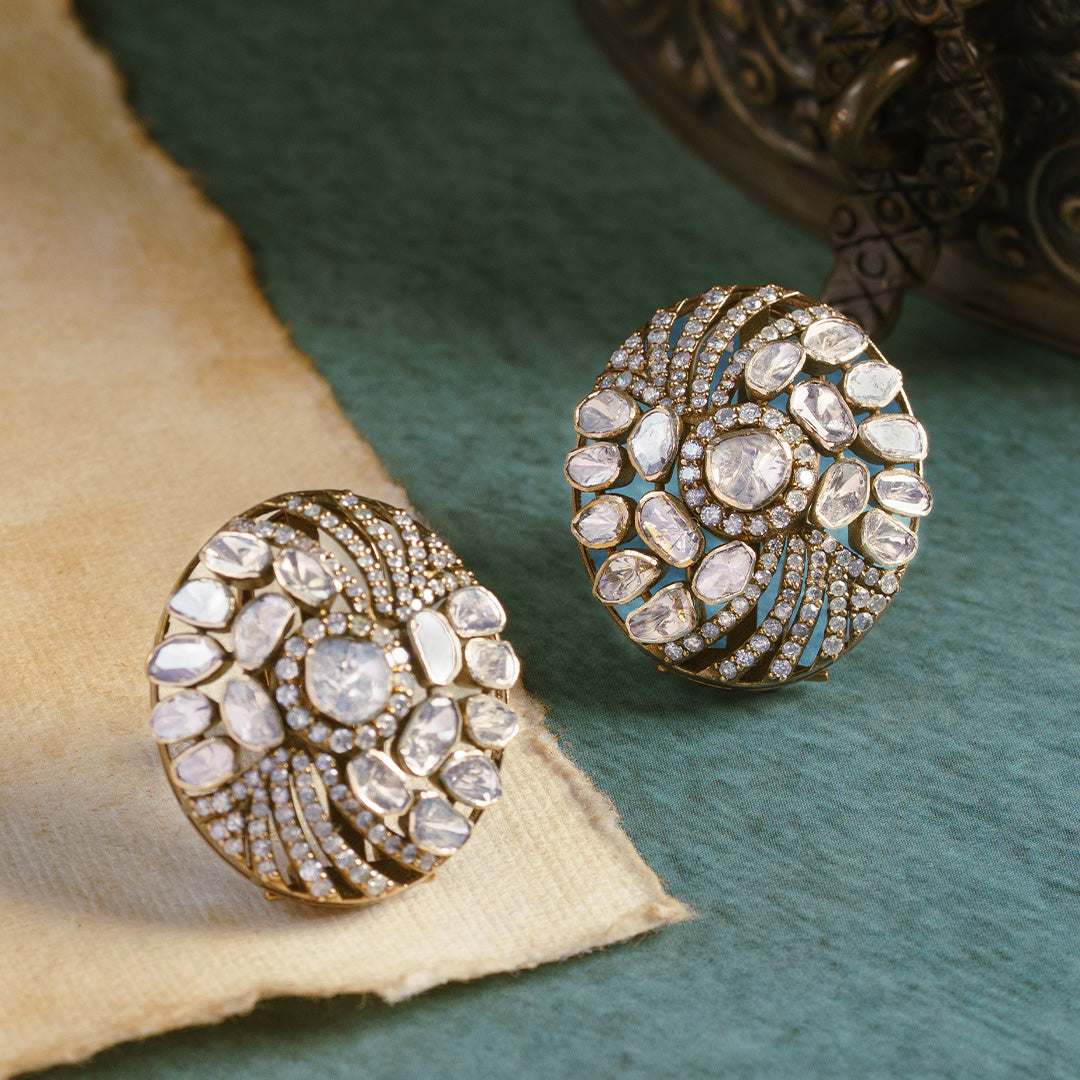 Jilmil Polki Earrings