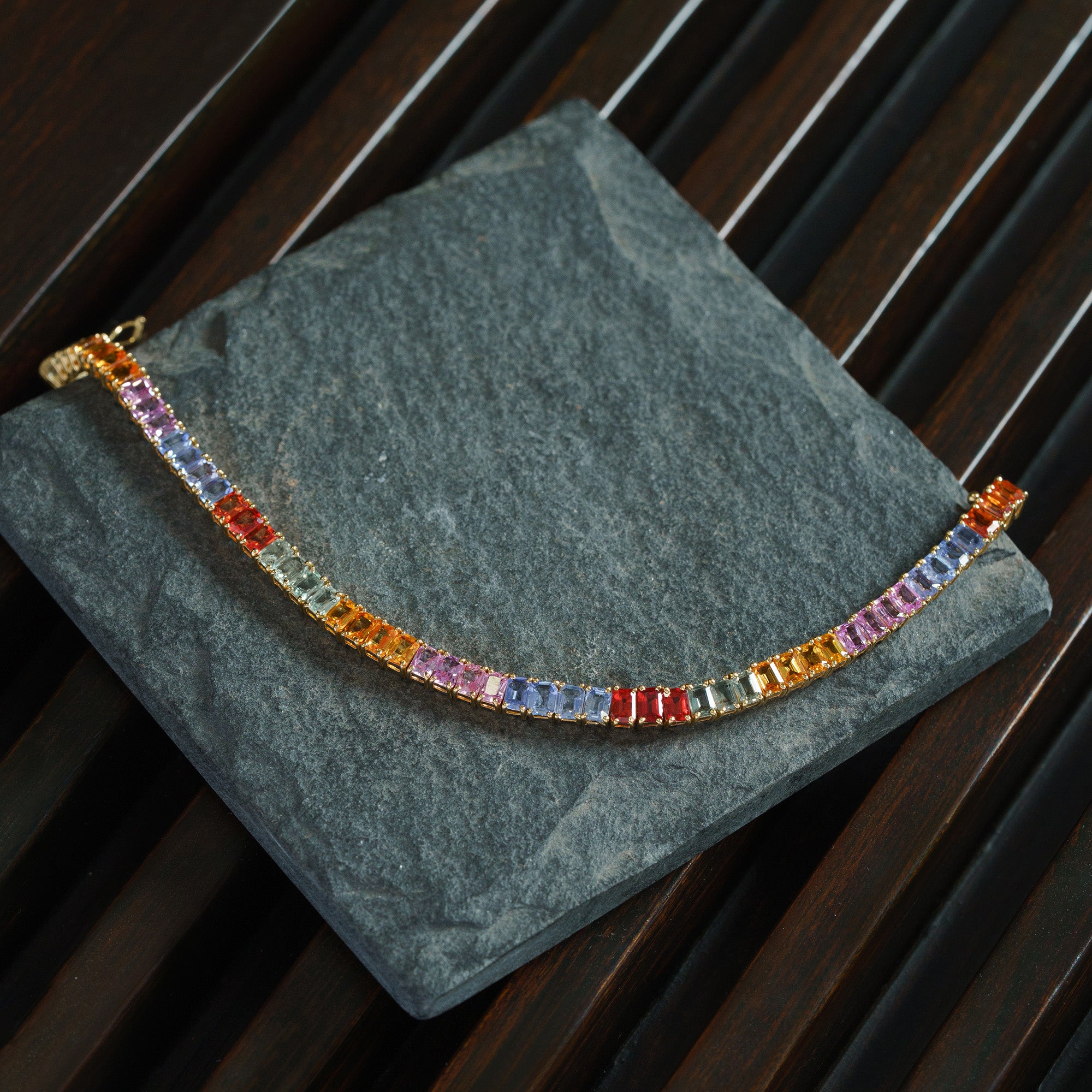 Auraline Multi Sapphire Bracelet