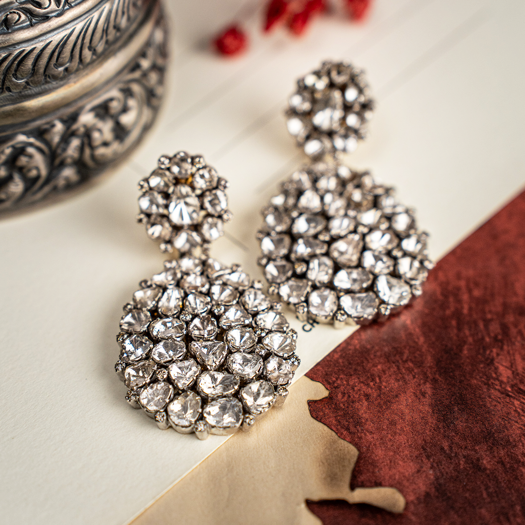 Jeah Polki Dangling Earrings