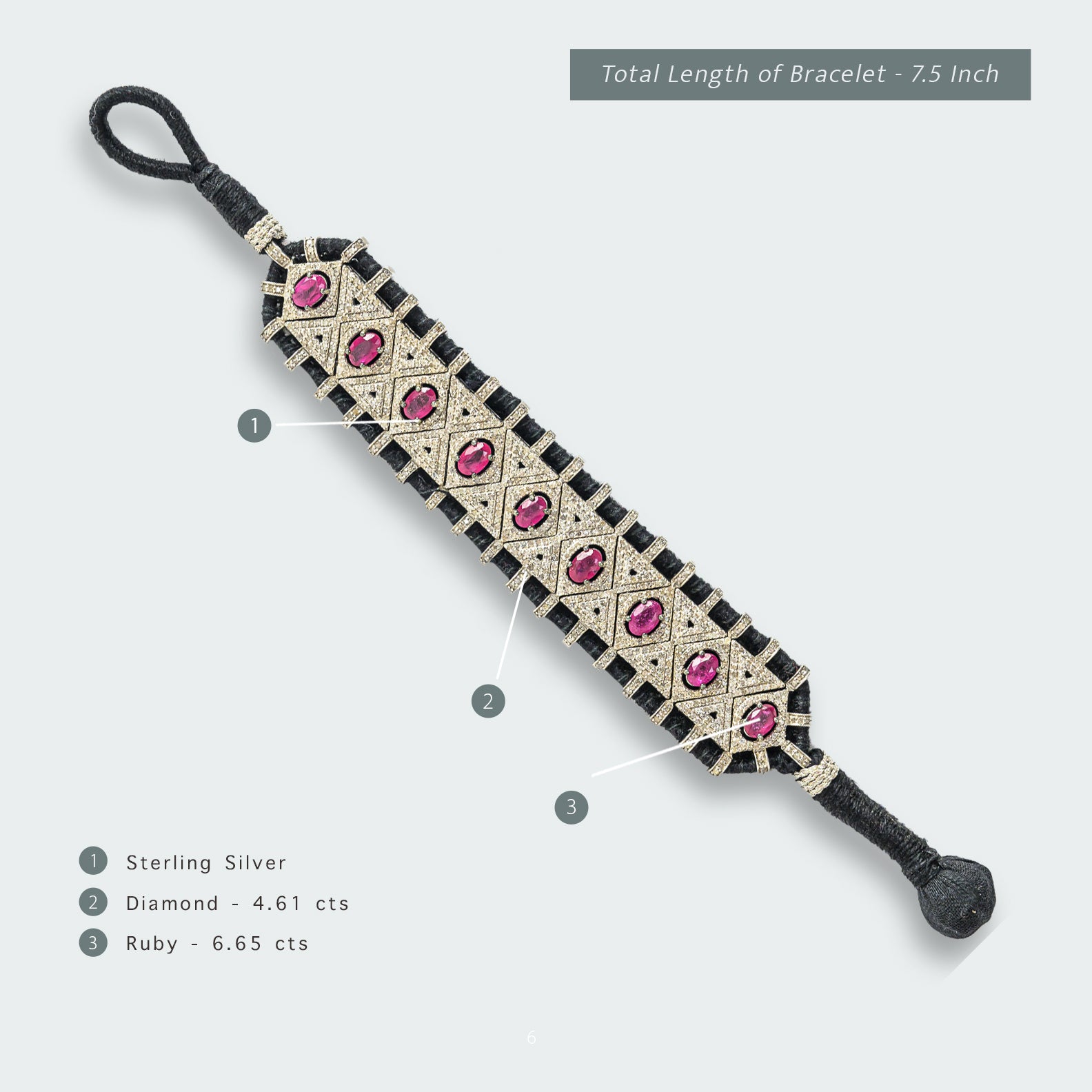 Lois Ruby Diamond Bracelet