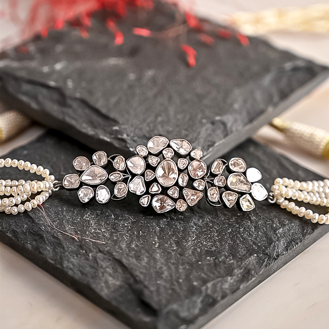 Petite Fleur Polki Choker