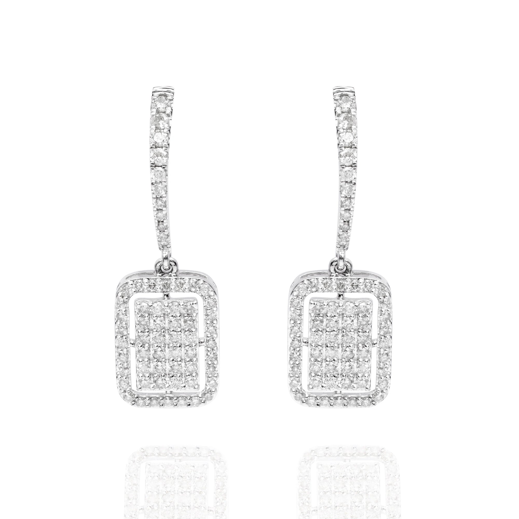 Prism Diamond Earrings