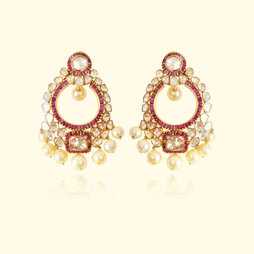Carina Ruby Polki Chaandbalis