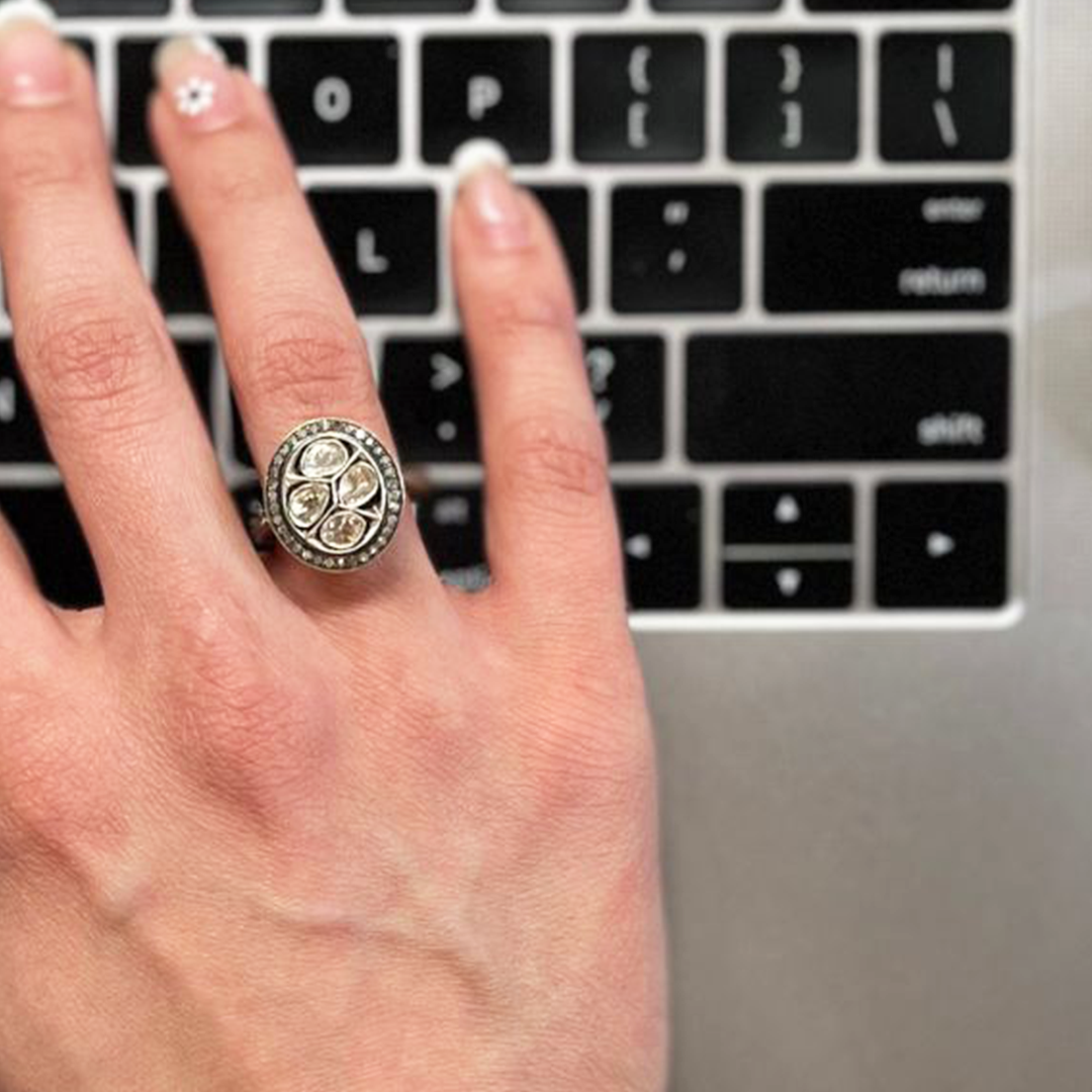 Dover Polki Ring