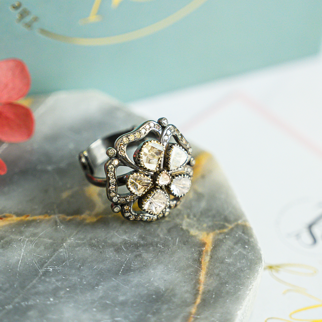 Kyra Polki Ring