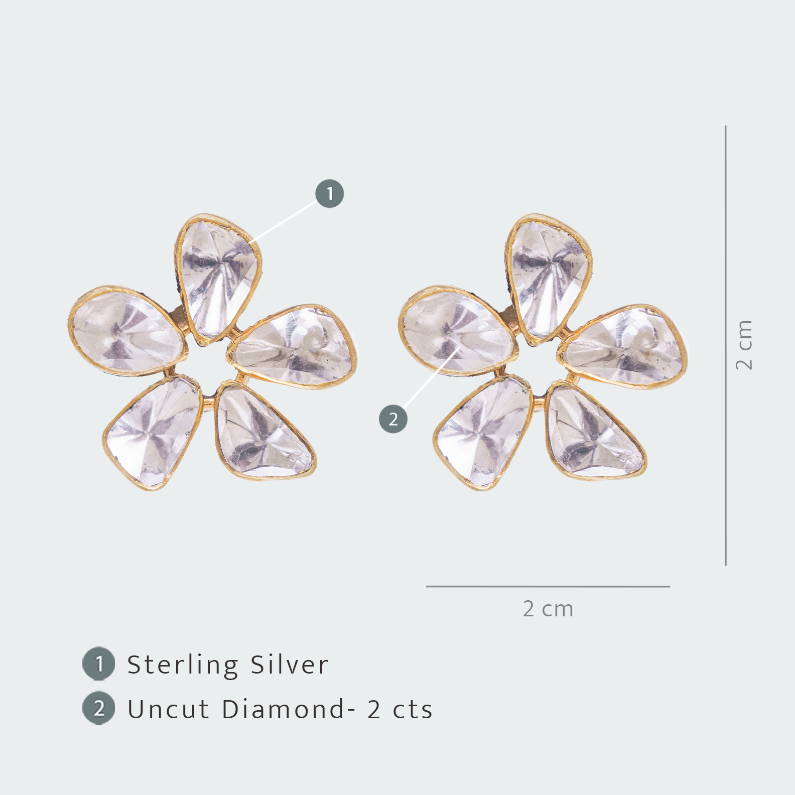 Shiuli Polki Earrings